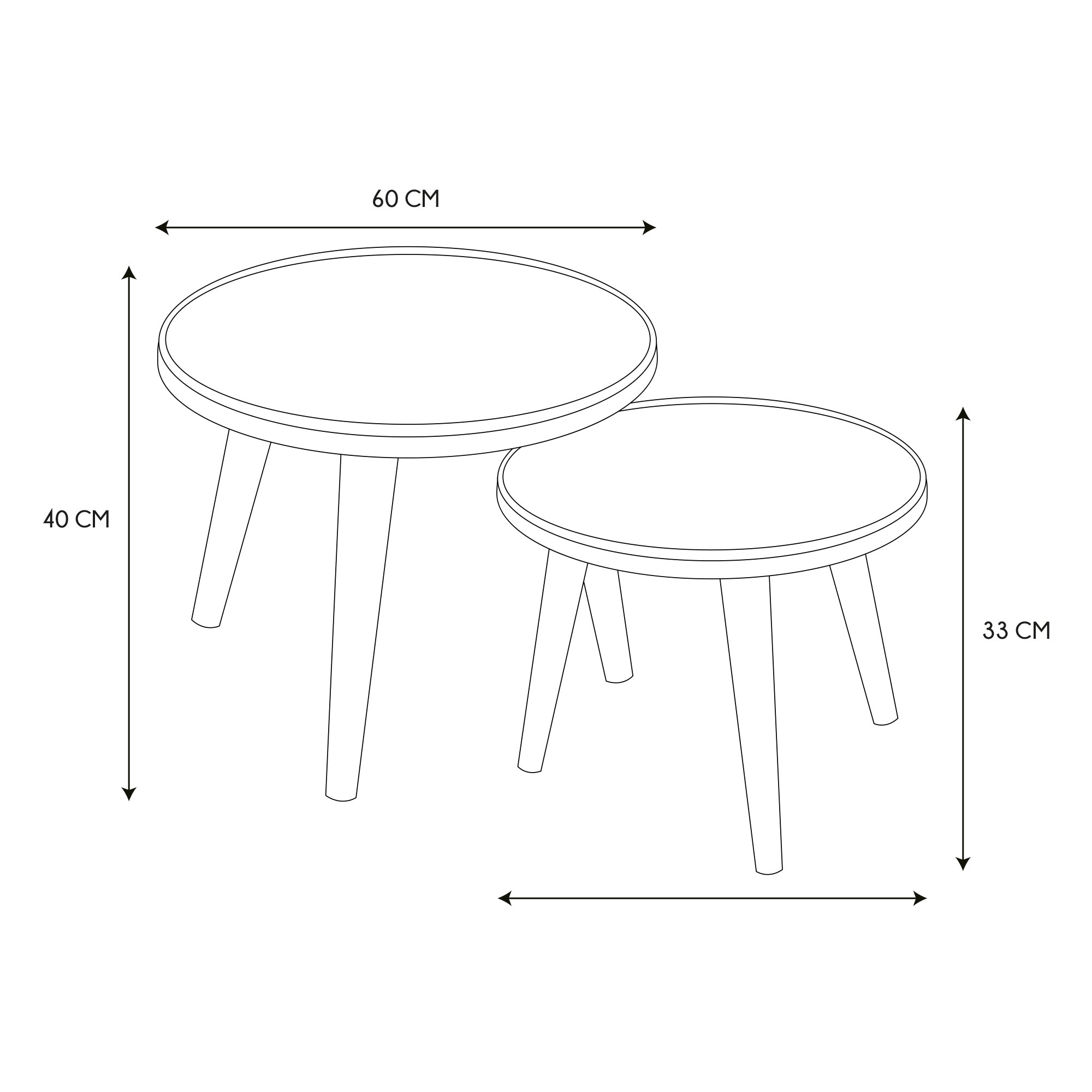 TABLE GIGOGNE FELIX X2
