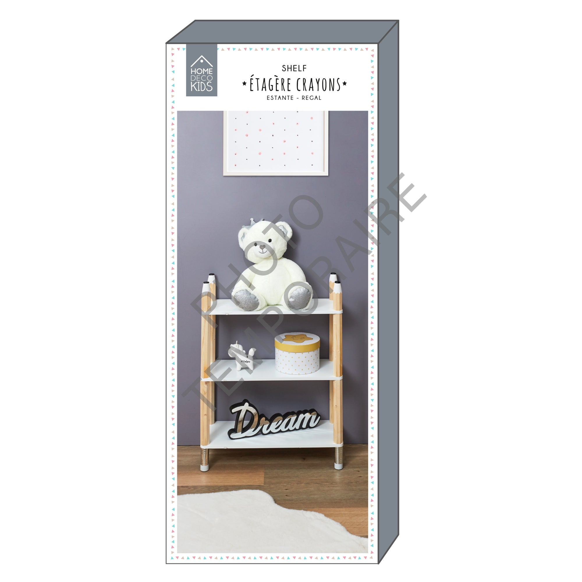 ETAGERE CRAYONS 3 ETAGES
