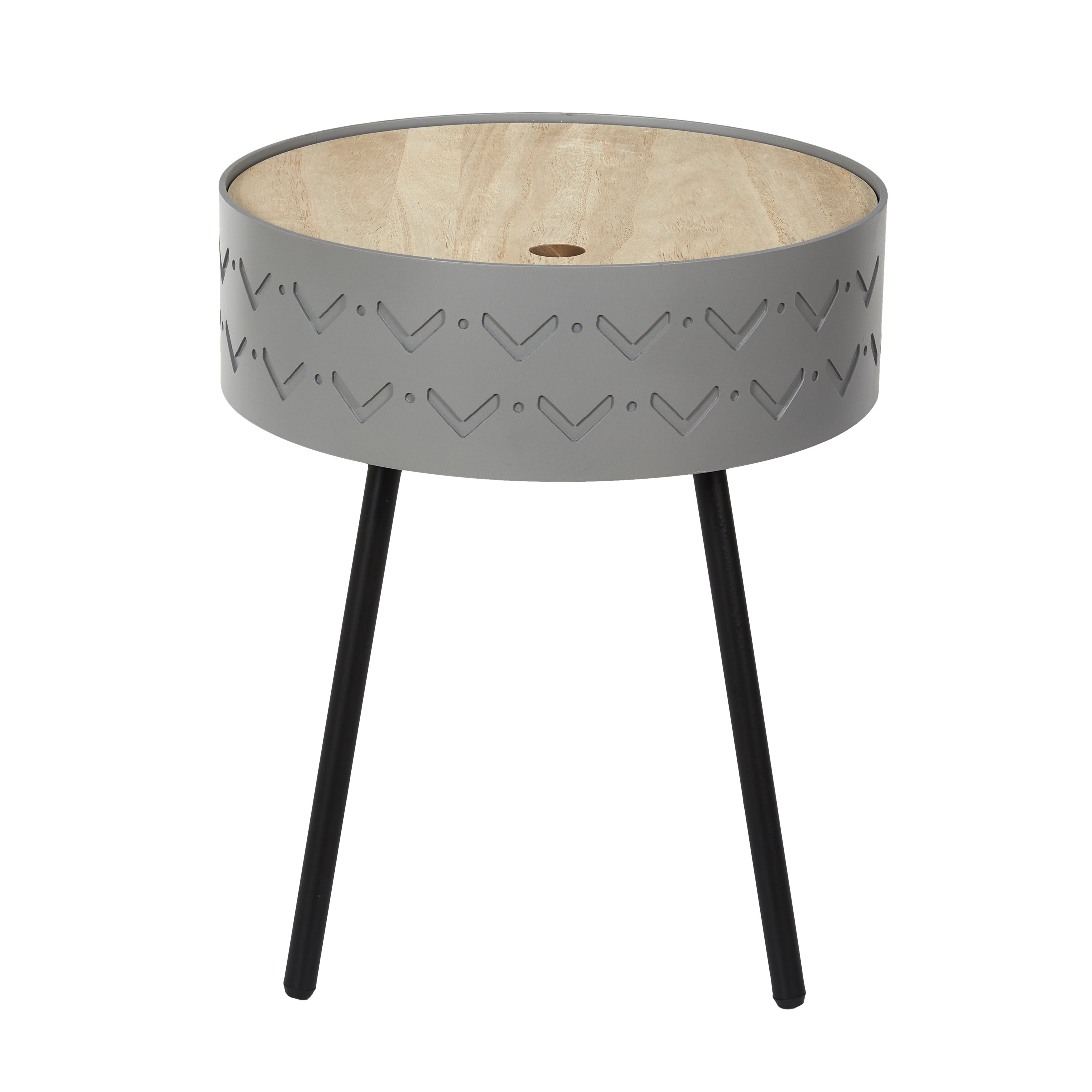 TABLE COFFRE EUGENIE GRIS