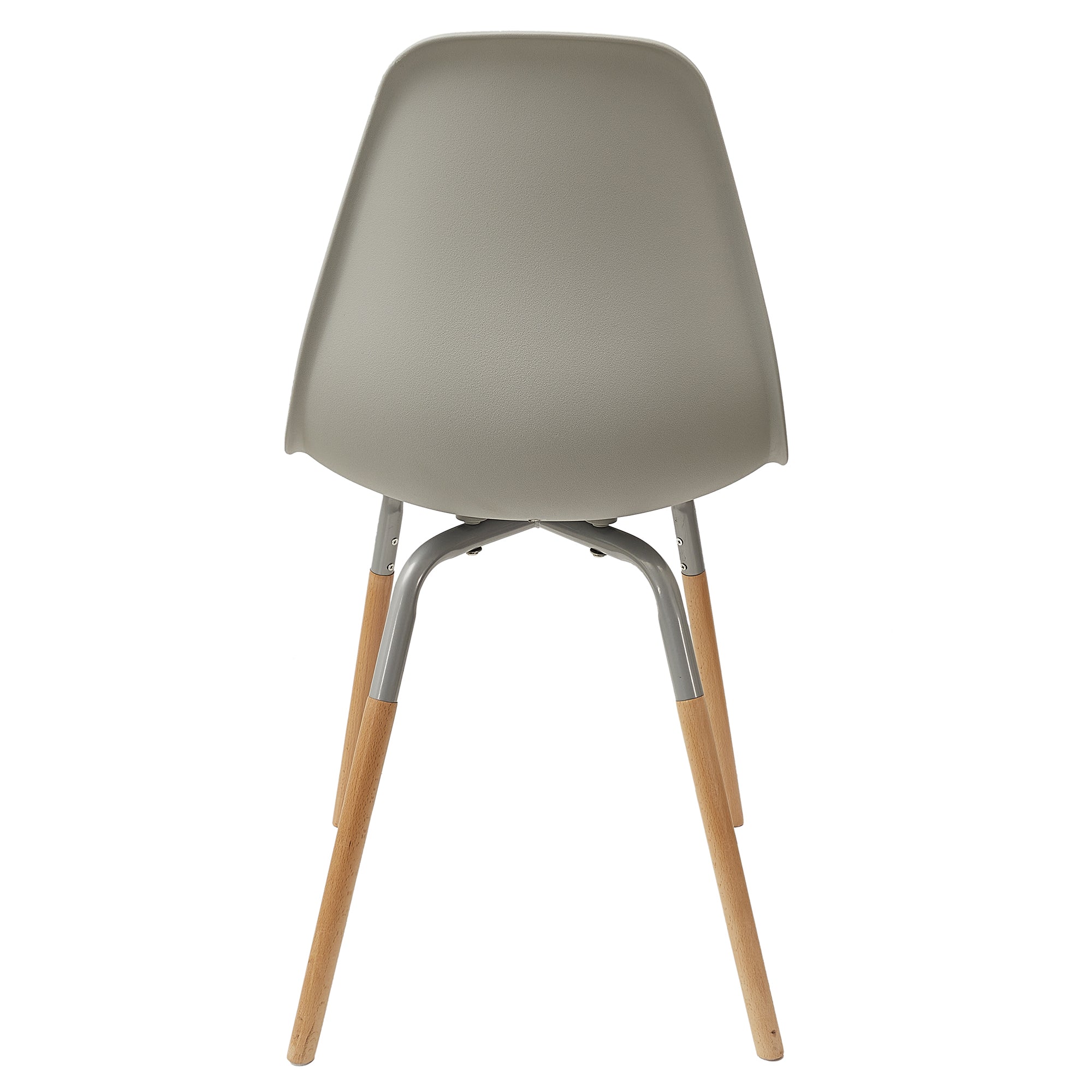 CHAISE PP PHENIX GRIS HOME DECO FACTORY - LOT DE 4