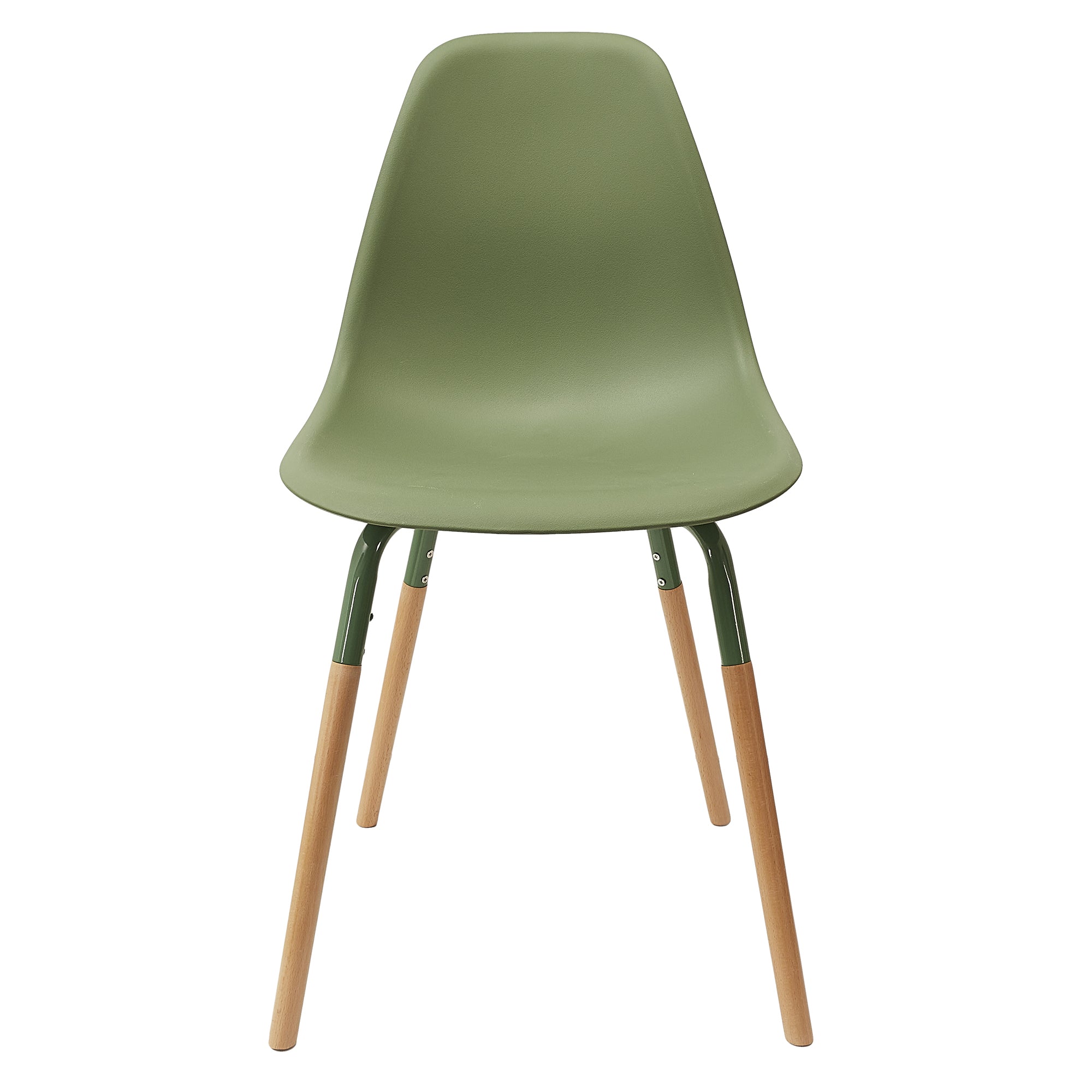 CHAISE PP PHENIX VERT HOME DECO FACTORY - LOT DE 4