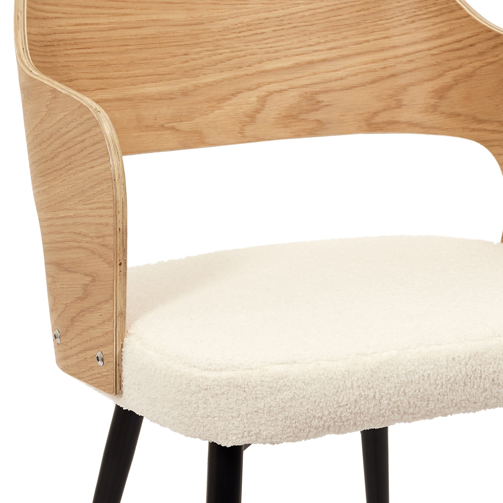 FAUTEUIL BOUCLETTE LOKI - LOT DE 2