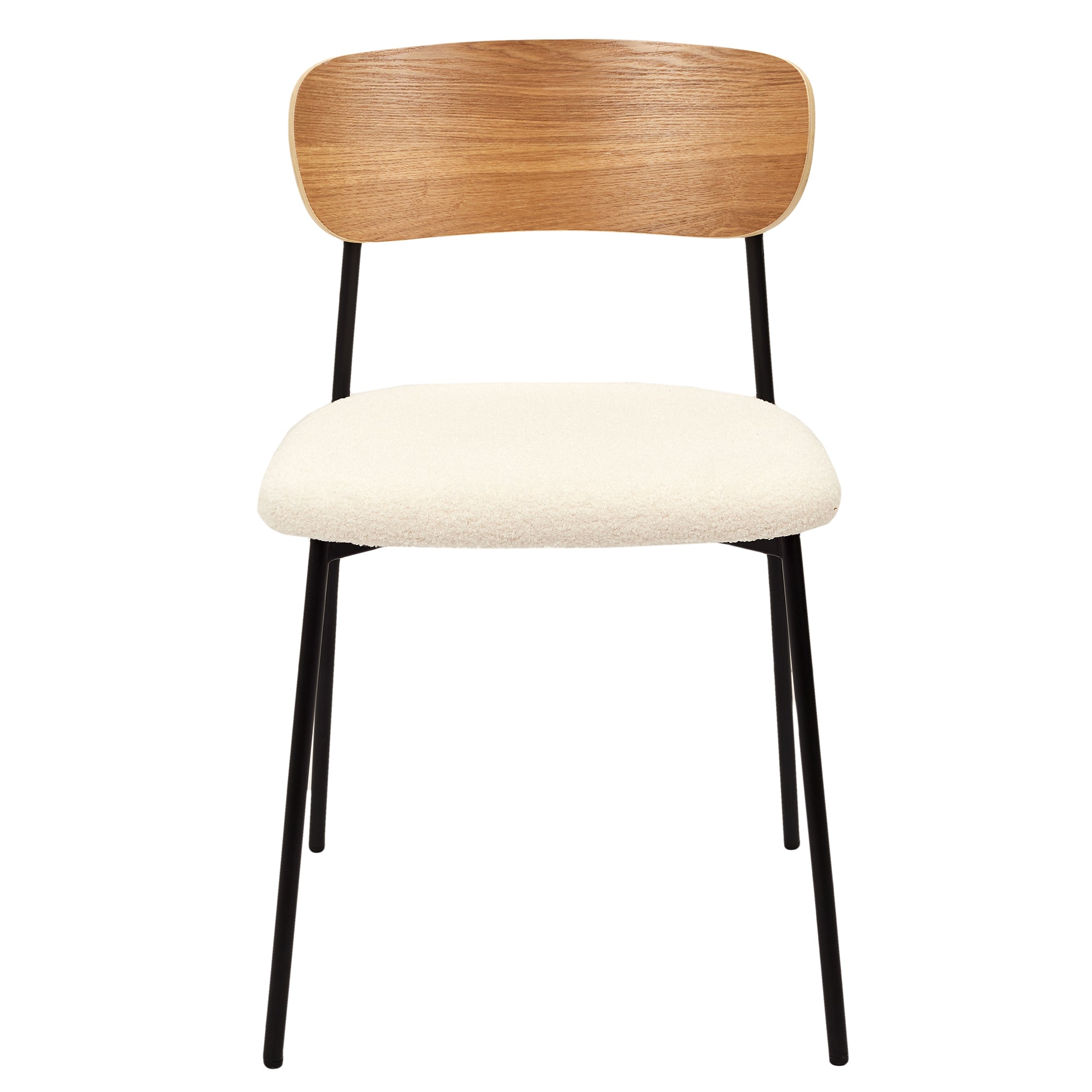 CHAISE BOUCLETTE LOKI - LOT DE 4