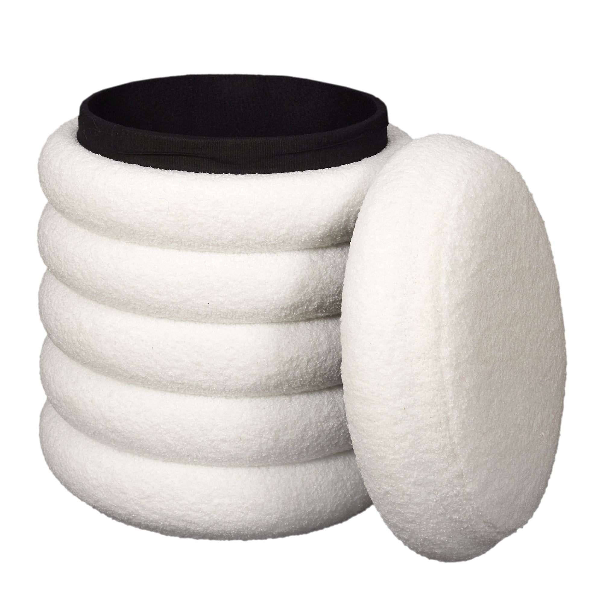 POUF RANGEMENT BOUCLETTE FREYA