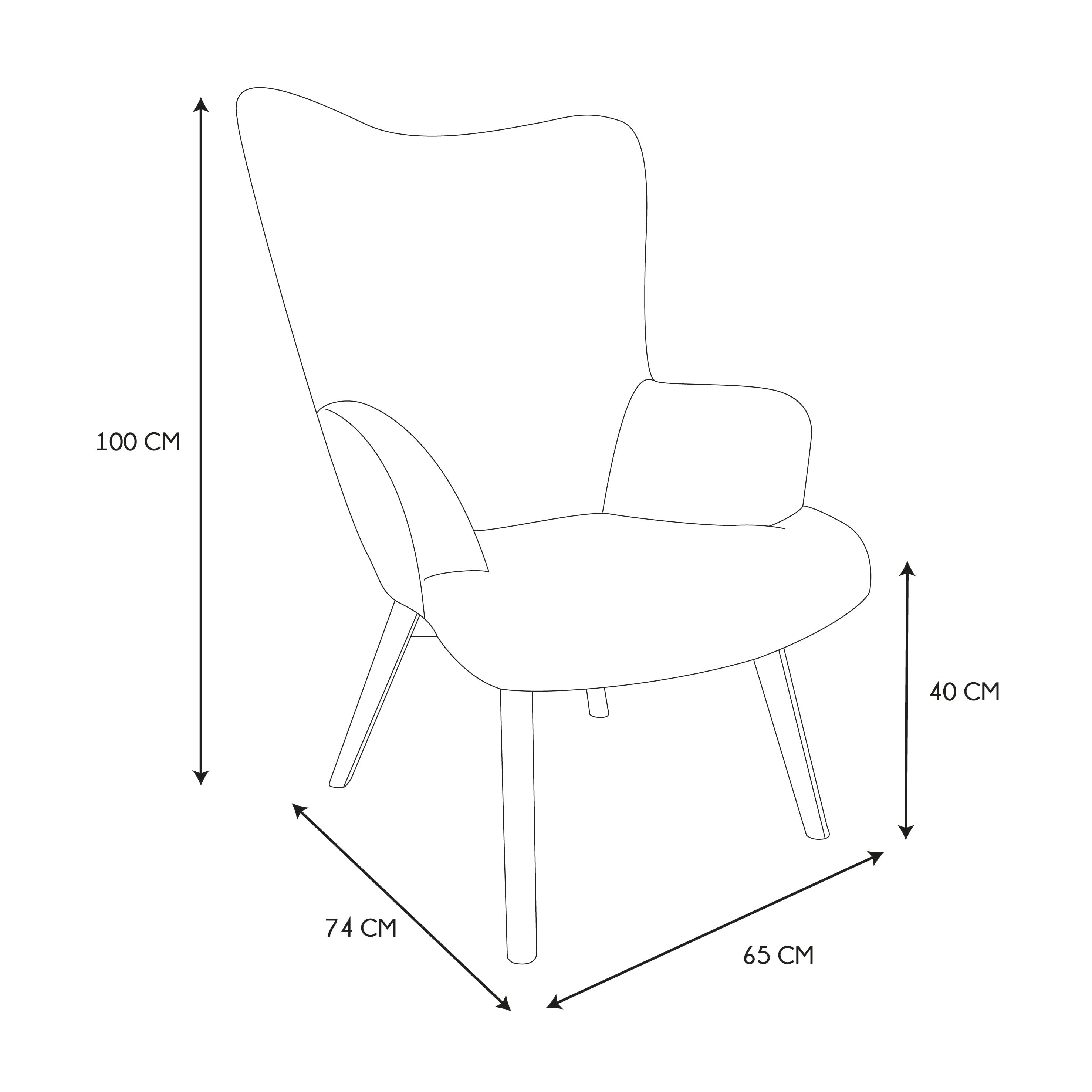 FAUTEUIL HELSINKI PATCHWORK PU