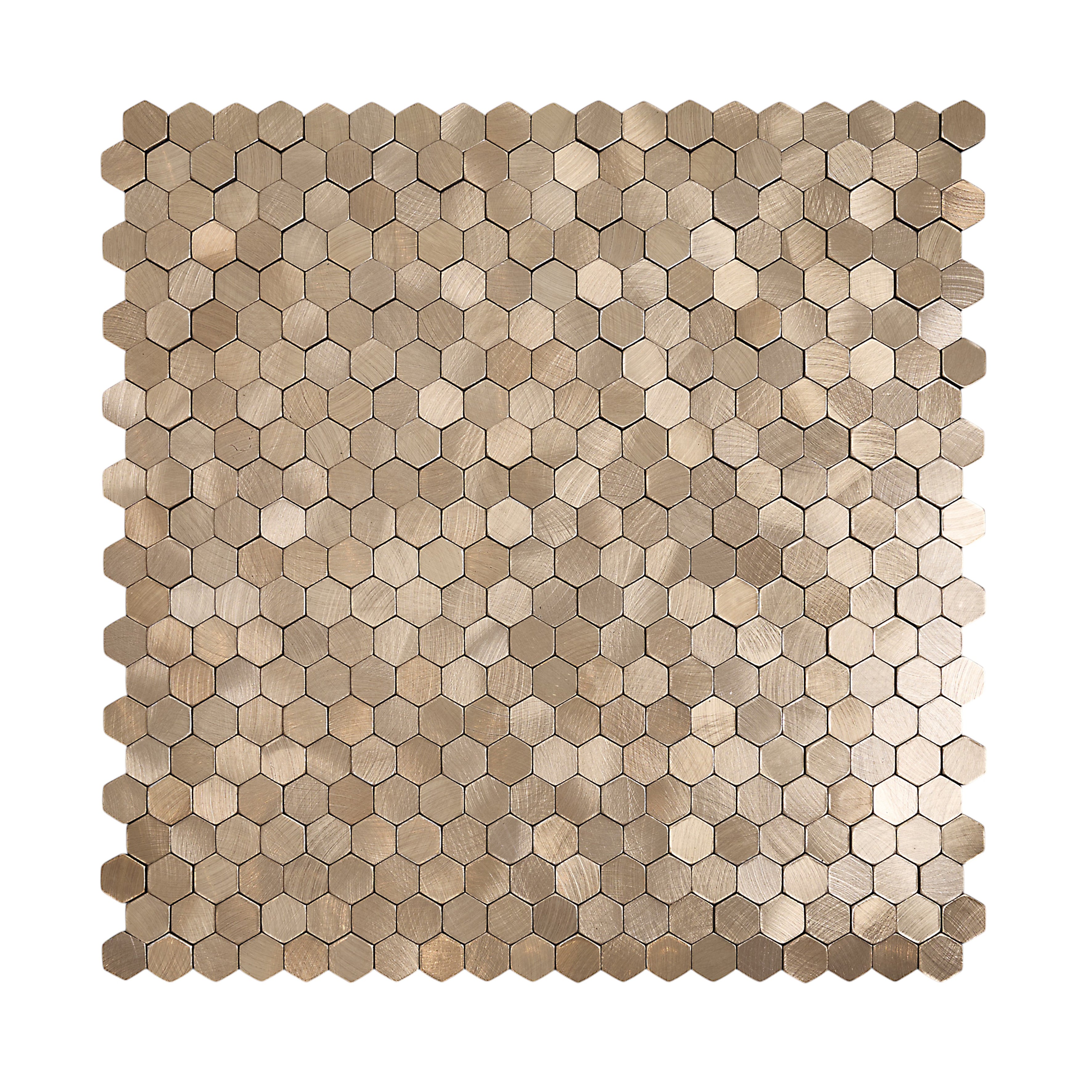 CREDENCE ADHESIVE RIGIDE MOSAÏQUE BRONZE