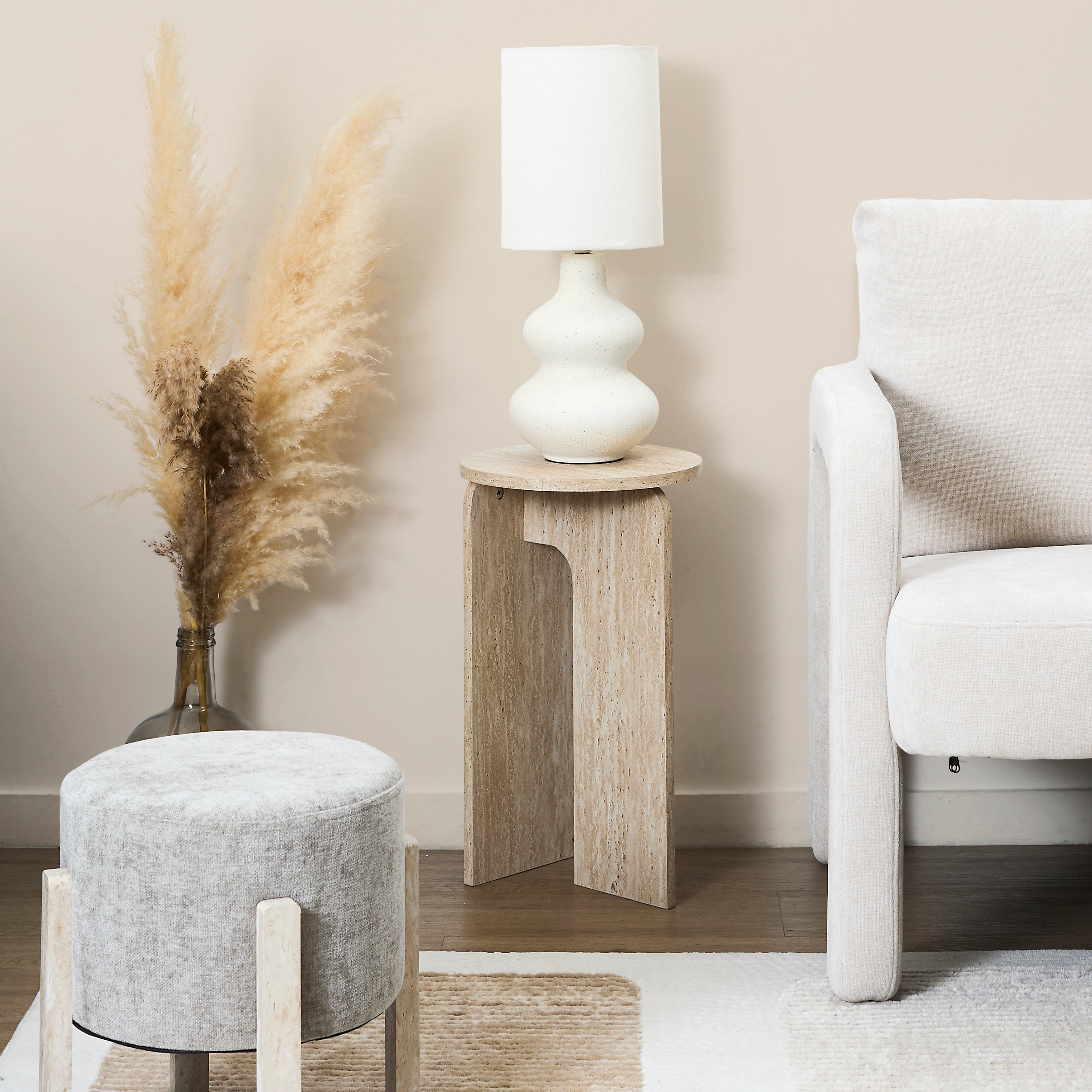 TABLE APPOINT PIETRA D30CM