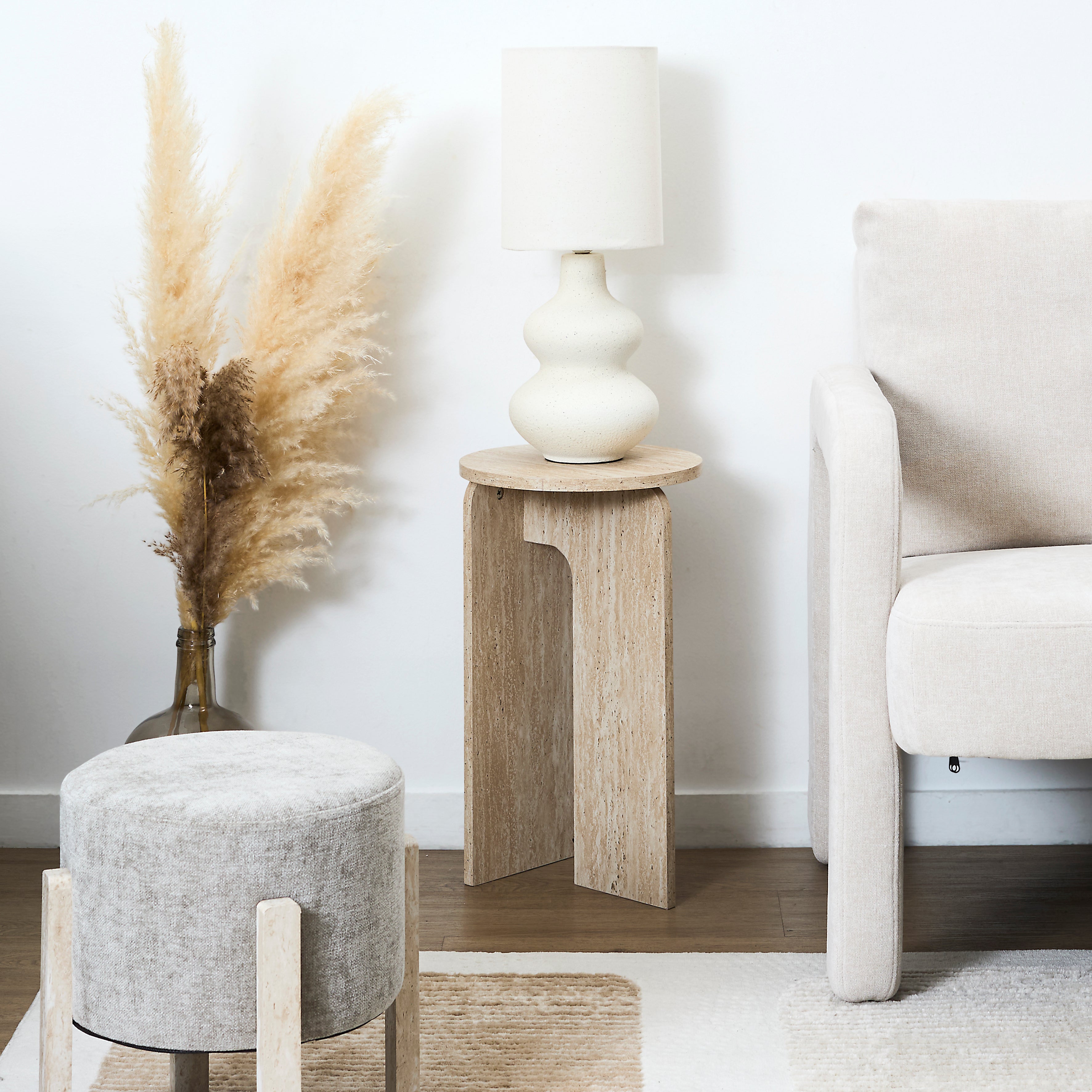 TABLE APPOINT PIETRA D30CM
