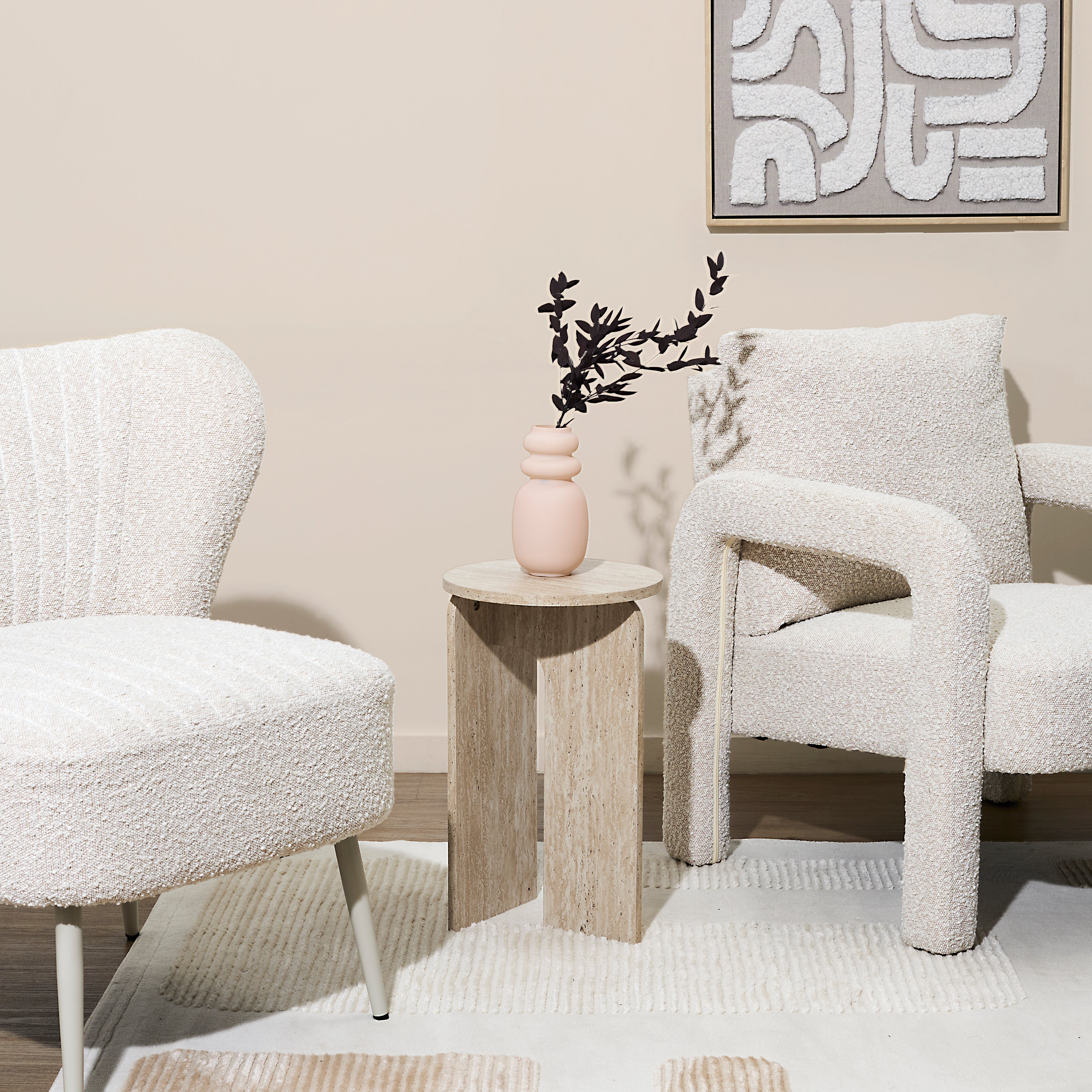 TABLE APPOINT PIETRA D30CM