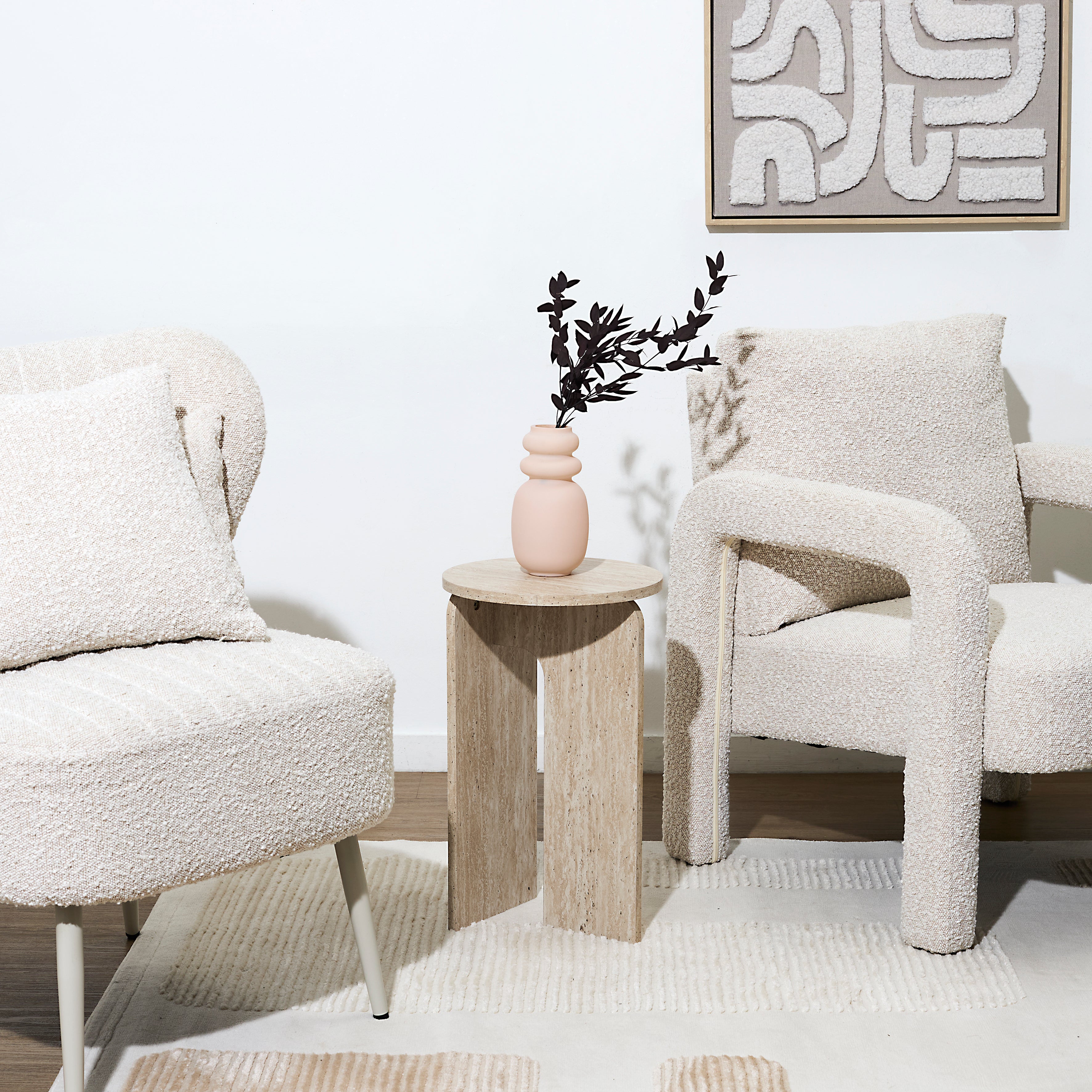 TABLE APPOINT PIETRA D30CM