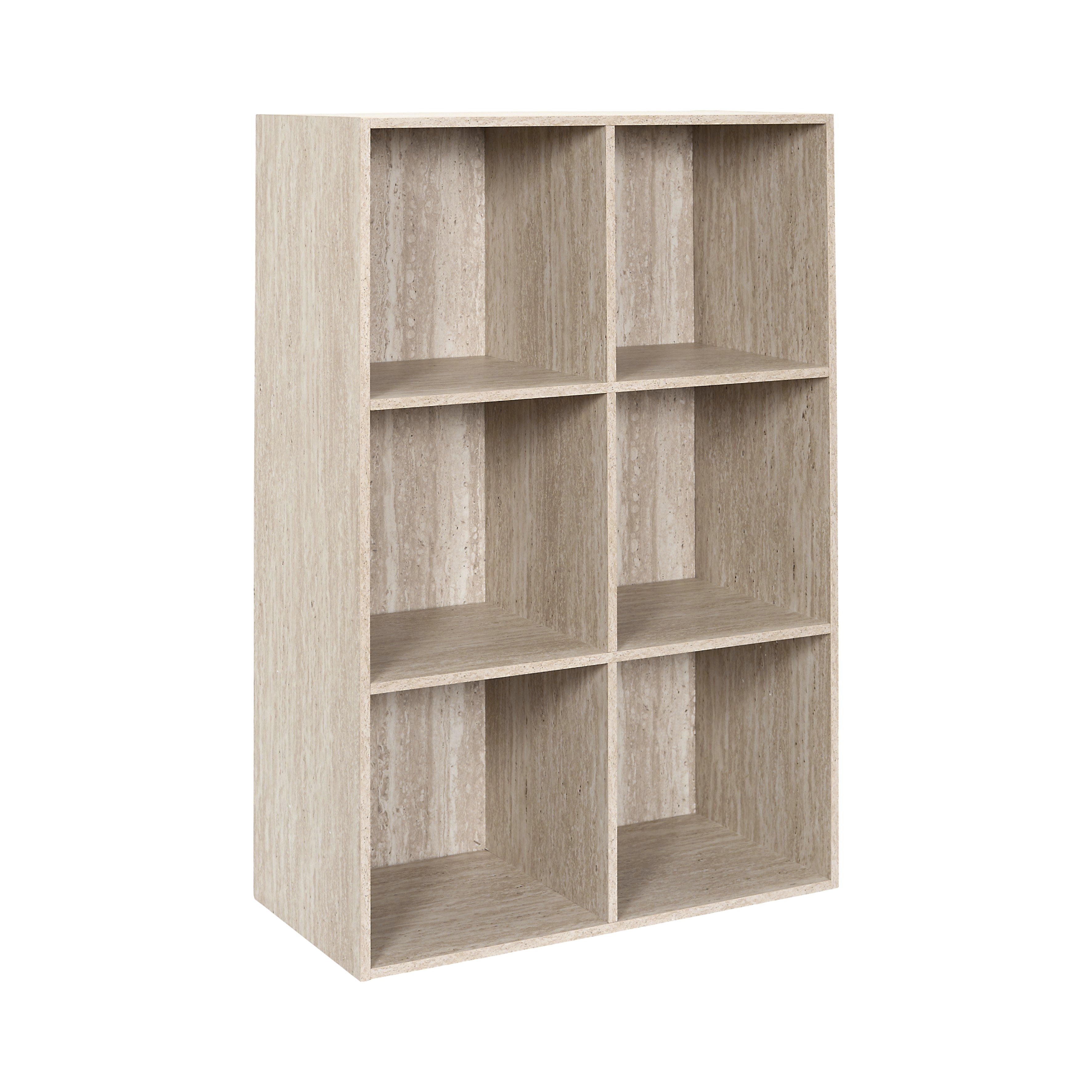 RANGEMENT MODULABLE 6 CASES PIETRA