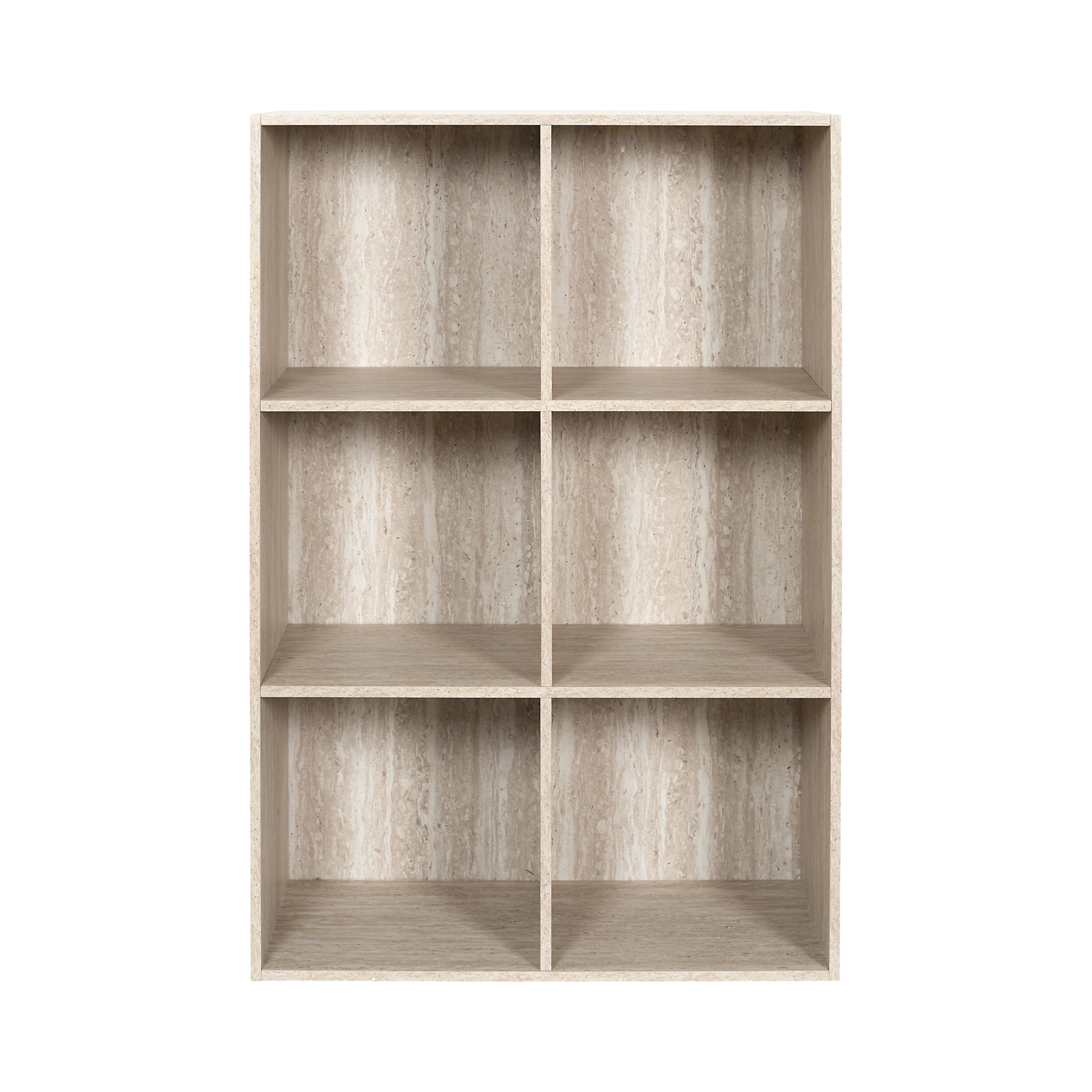 RANGEMENT MODULABLE 6 CASES PIETRA