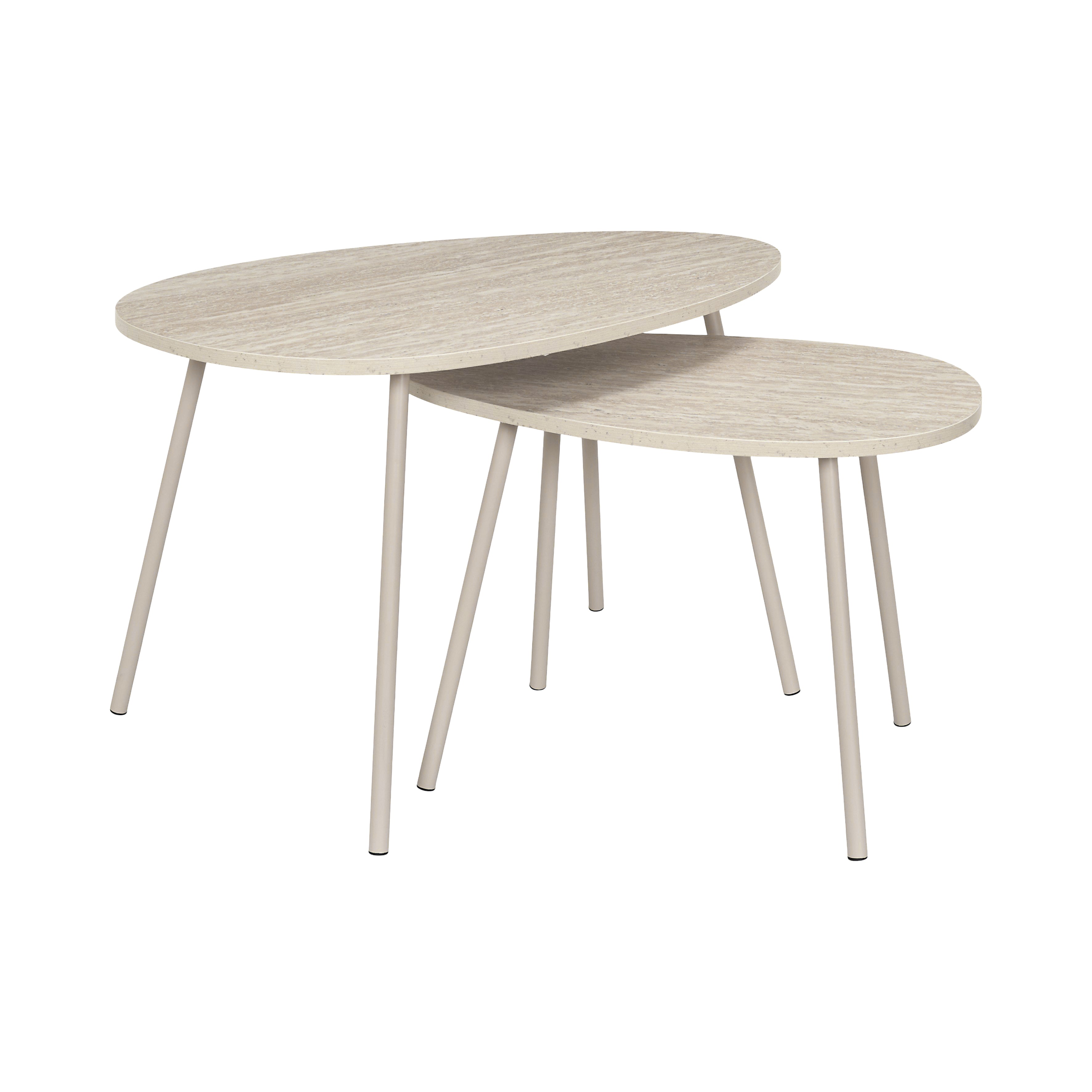 TABLE GIGOGNE X2 GALET TERRA NOVA