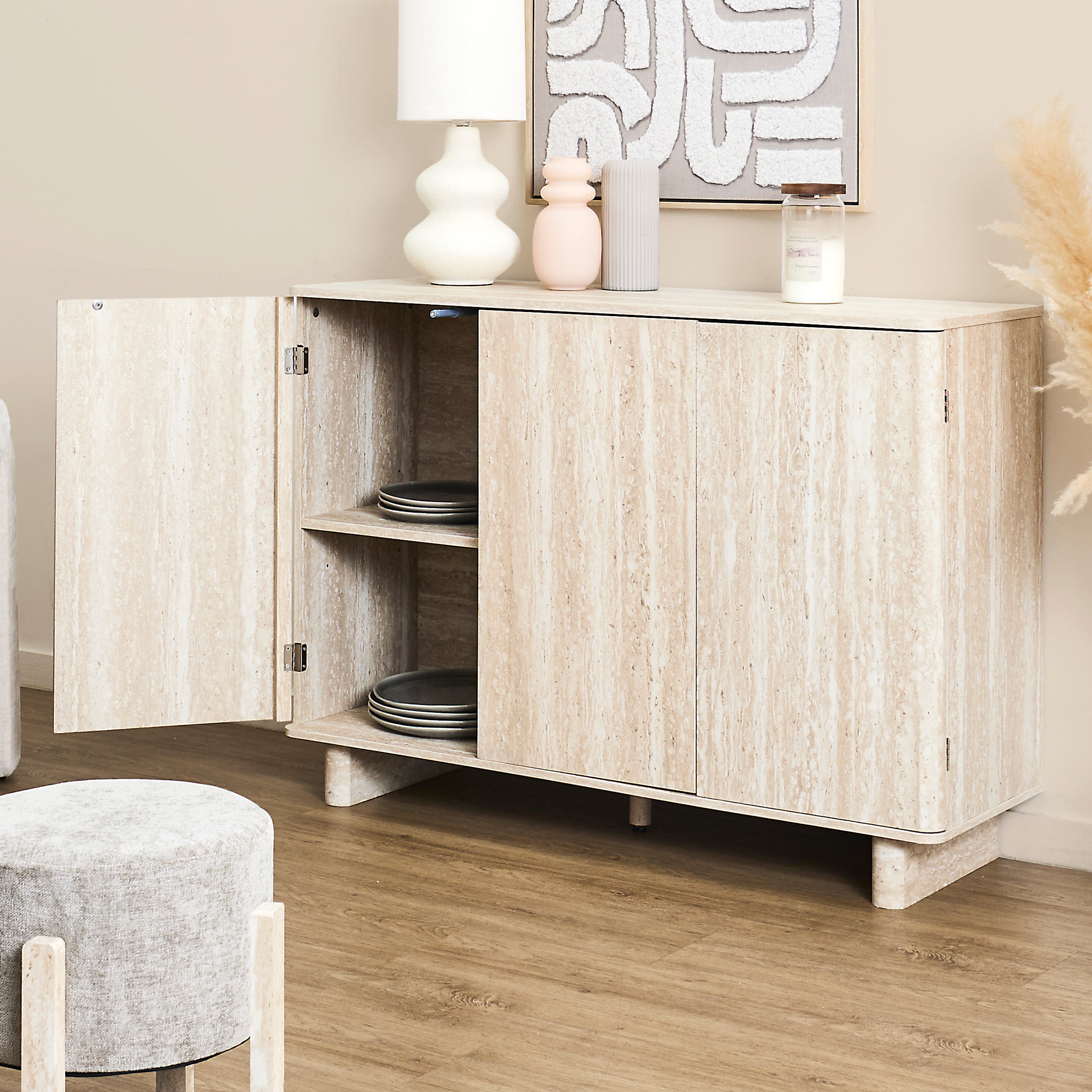BUFFET 3 PORTES PIETRA