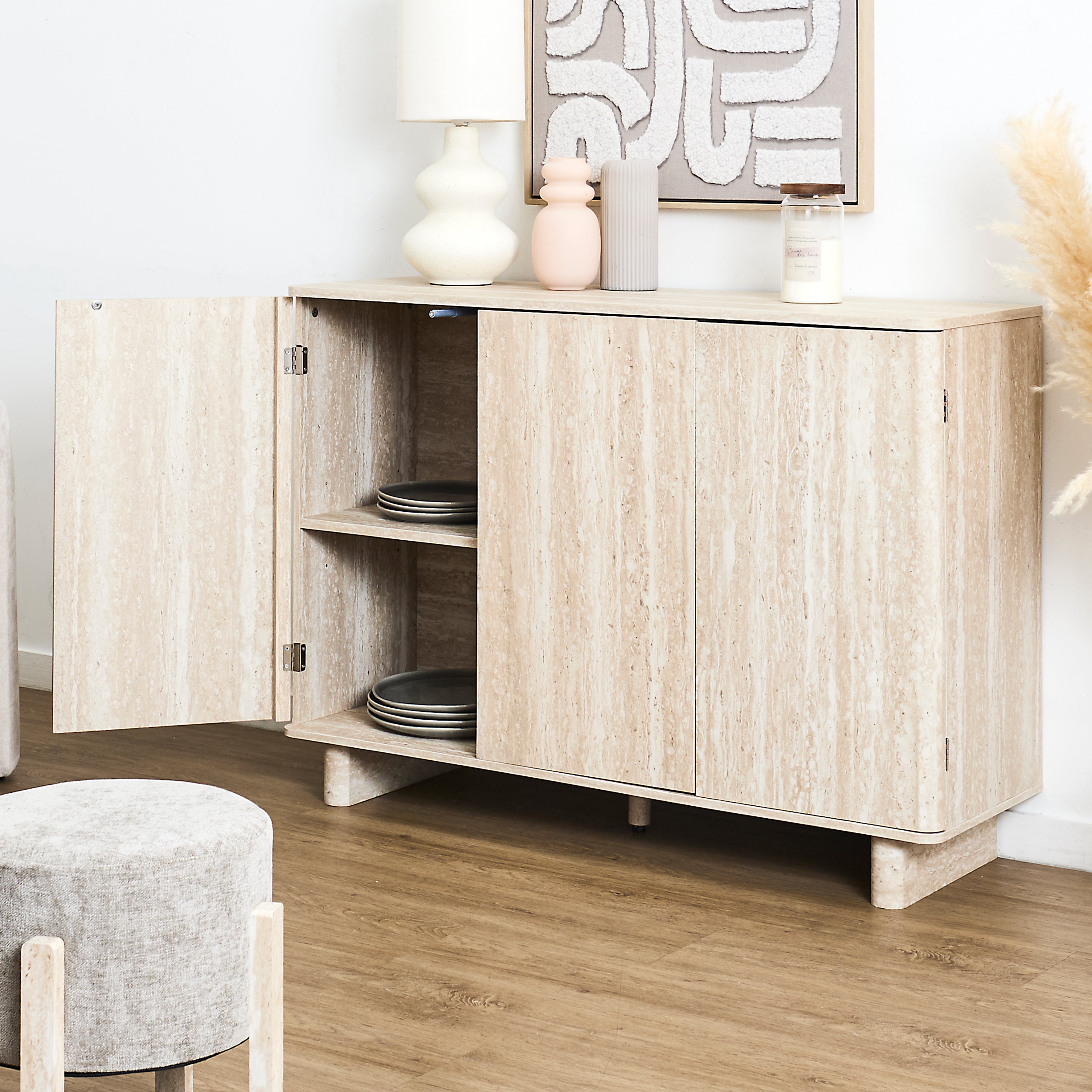 BUFFET 3 PORTES PIETRA