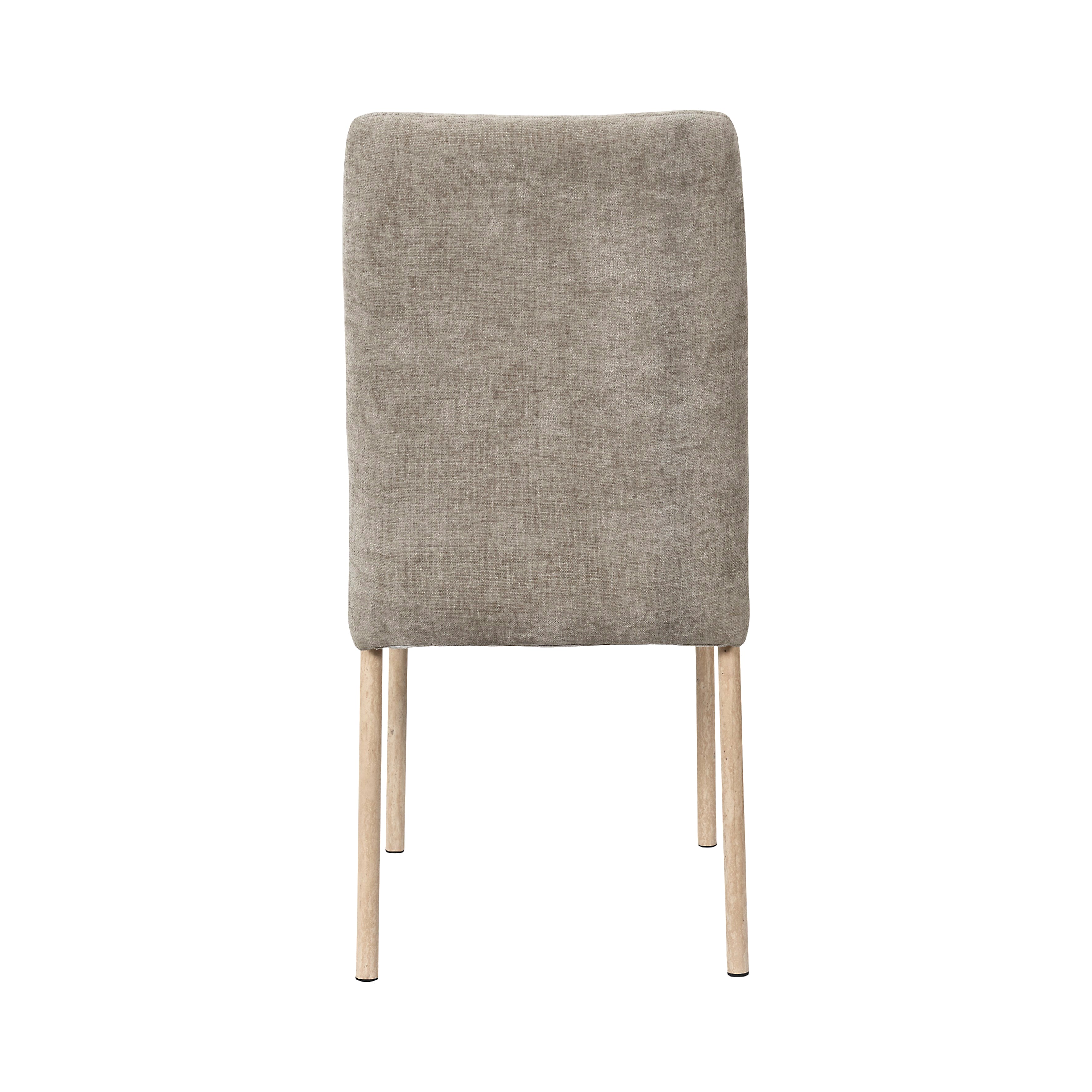 CHAISE EMILIA TAUPE - LOT DE 2