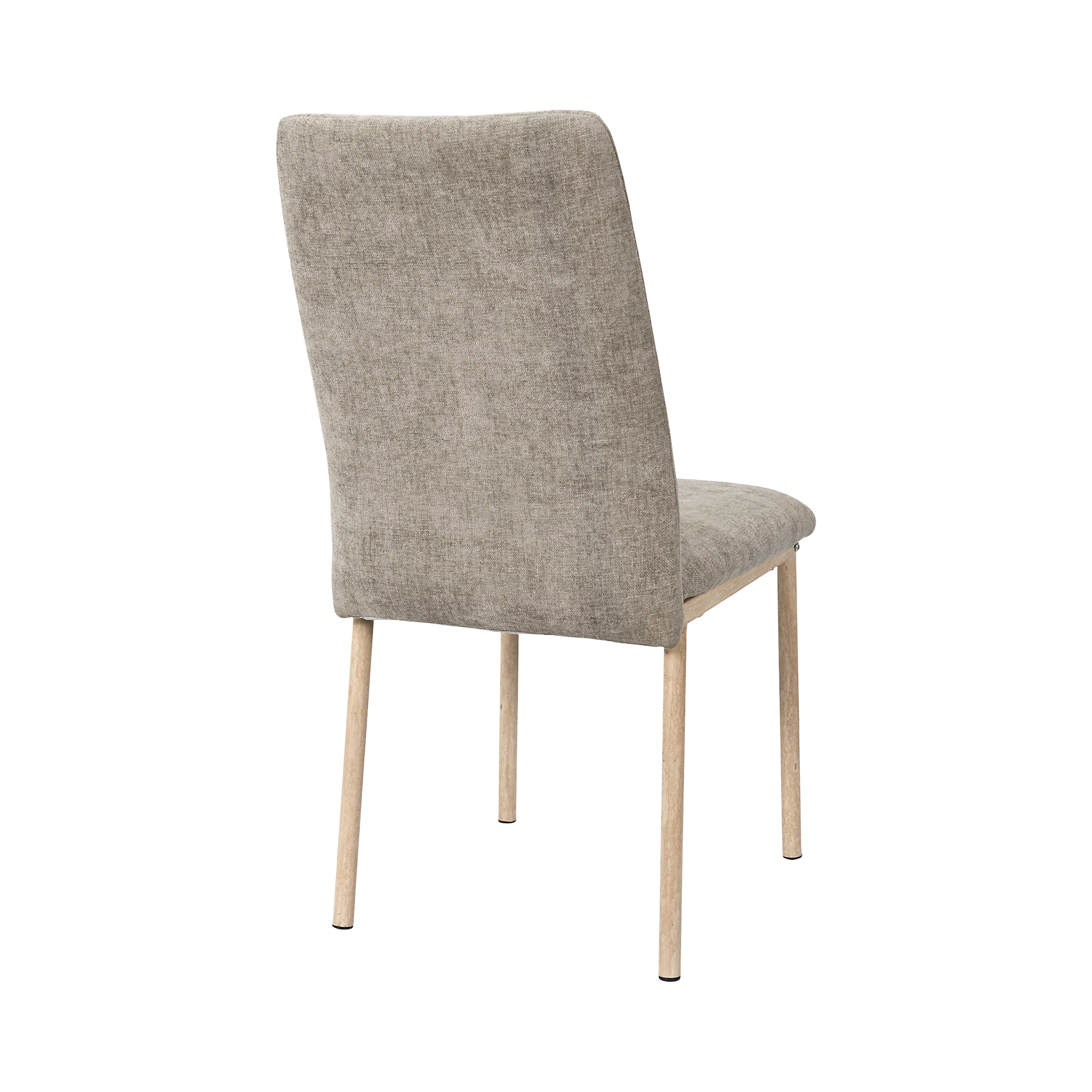 CHAISE EMILIA TAUPE - LOT DE 2