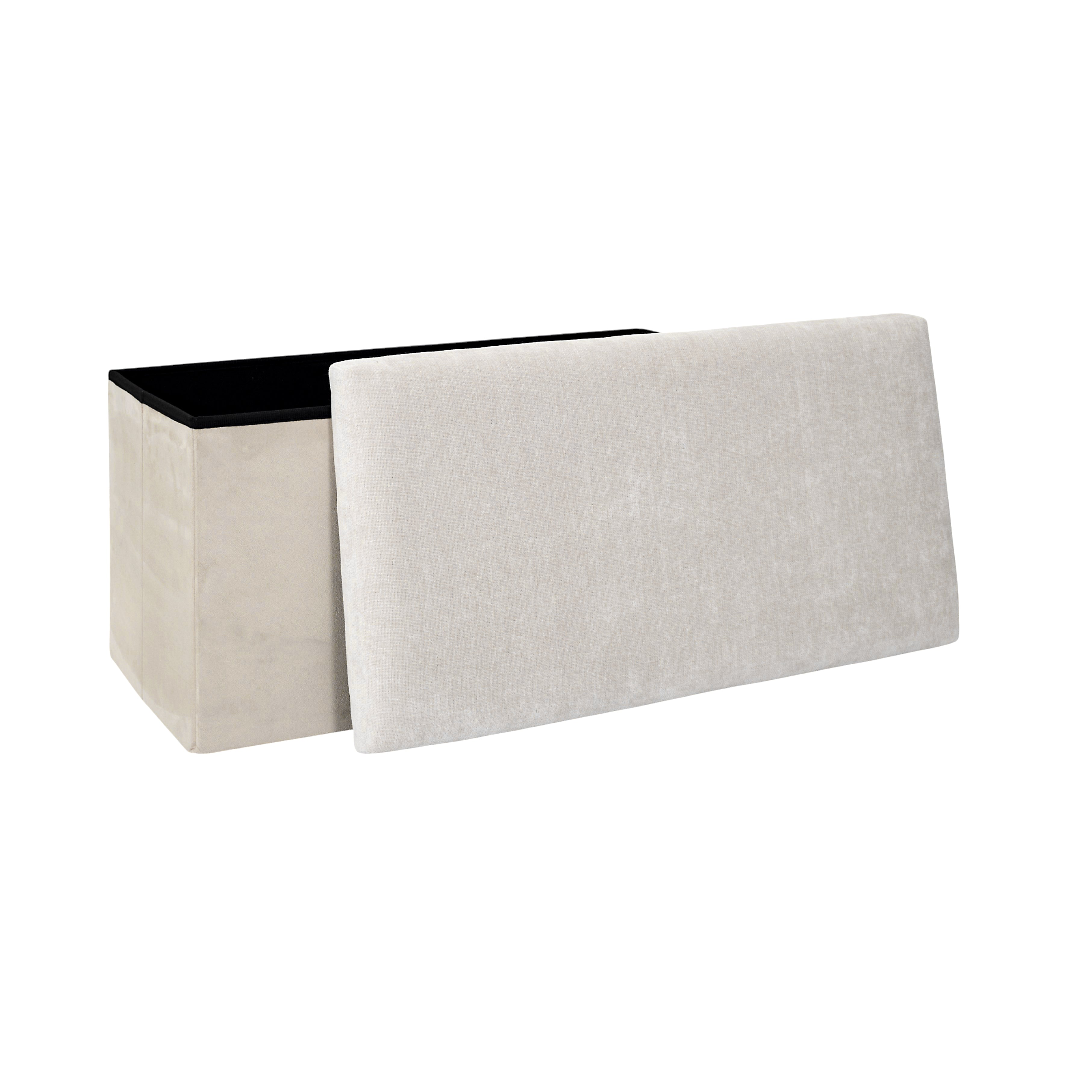 COFFRE BANC PLIABLE EMILIA BEIGE