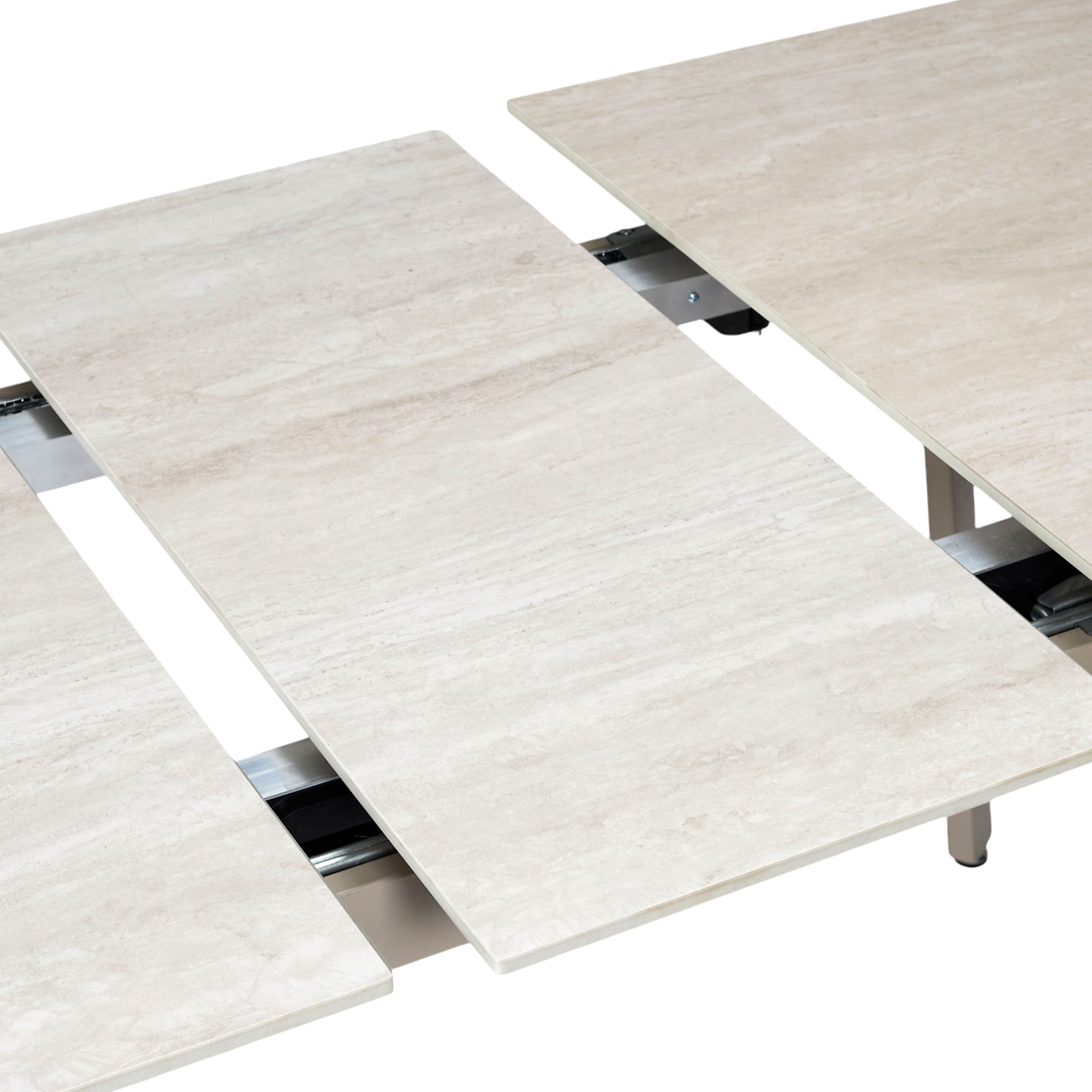 TABLE EXTENSIBLE CERAMIQUE PIETRA 140 A 180CM