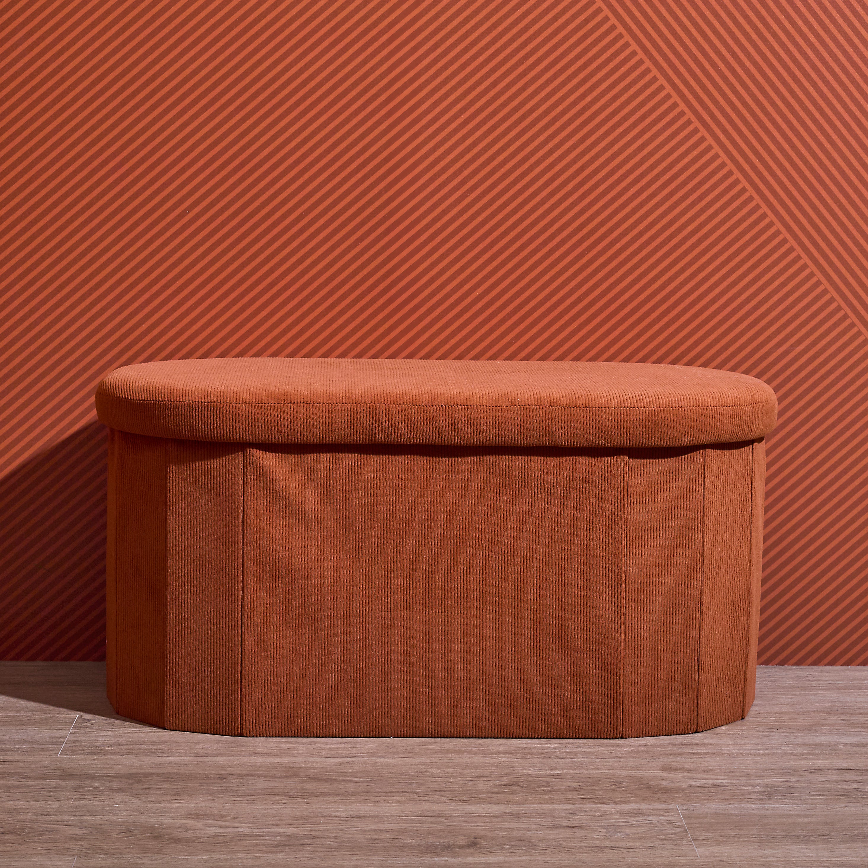 COFFRE BANC PLIABLE COTELE JULES TERRACOTTA