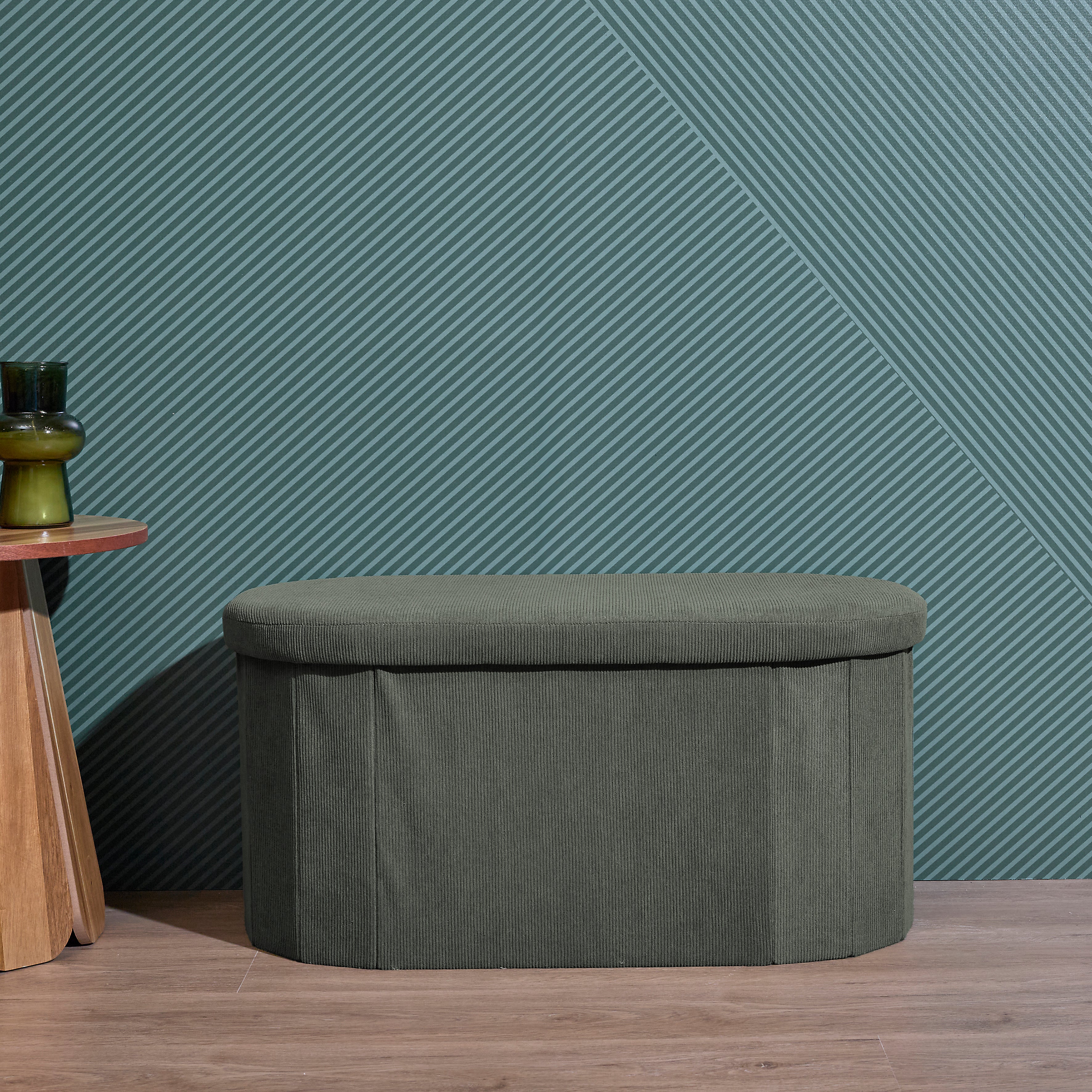 COFFRE BANC PLIABLE COTELE JULES VERT