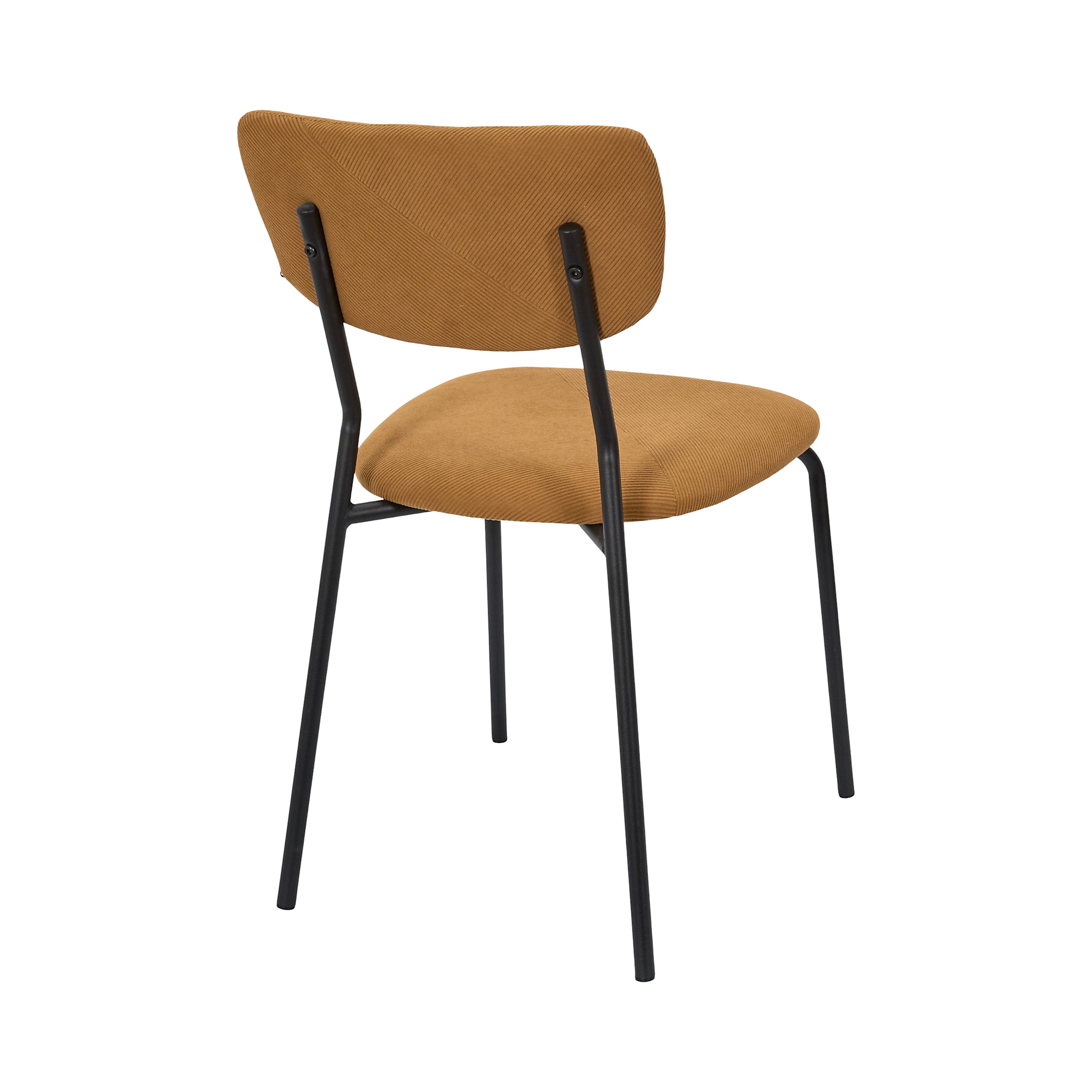 CHAISE COTELE JULES JAUNE - LOT DE 4