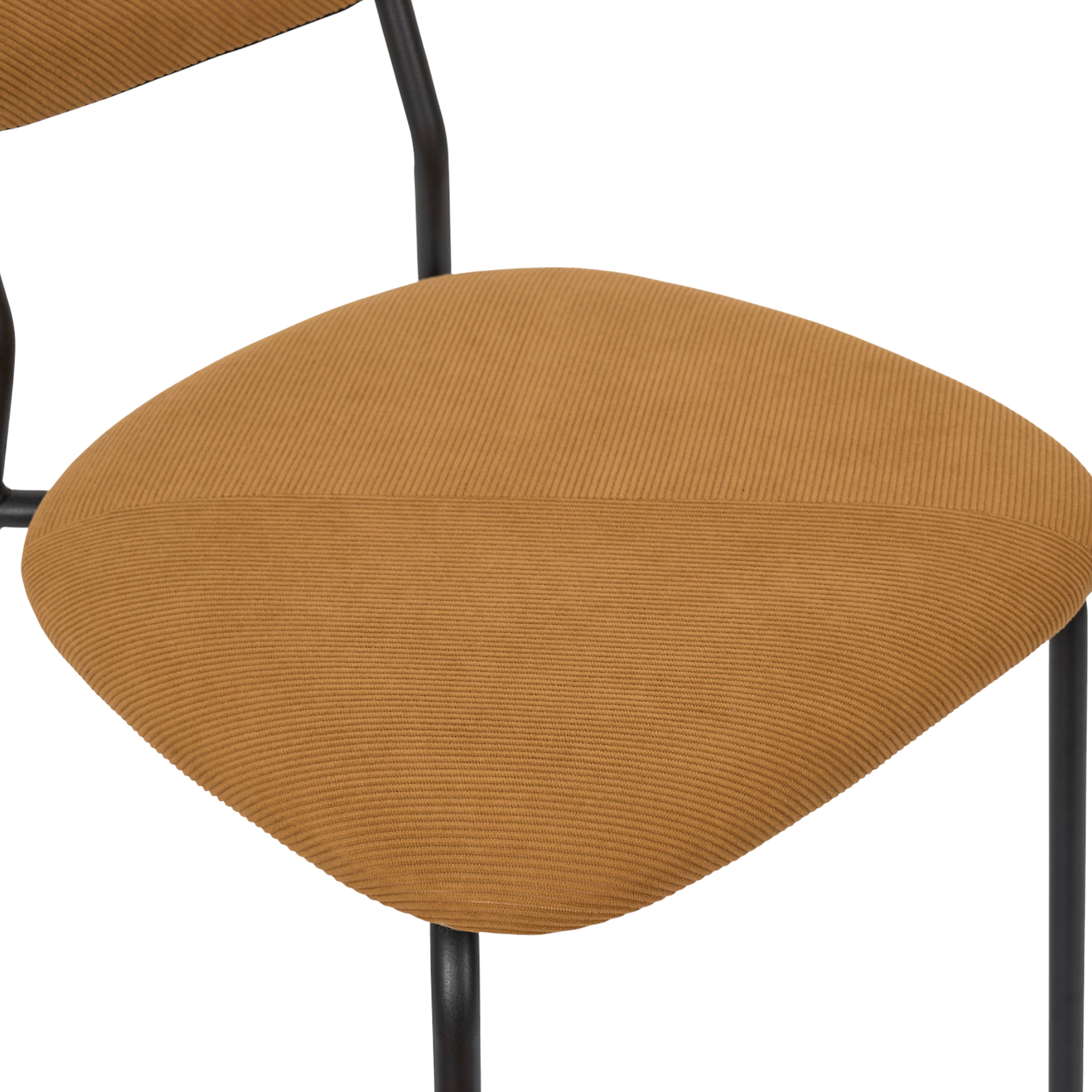 CHAISE COTELE JULES JAUNE - LOT DE 4