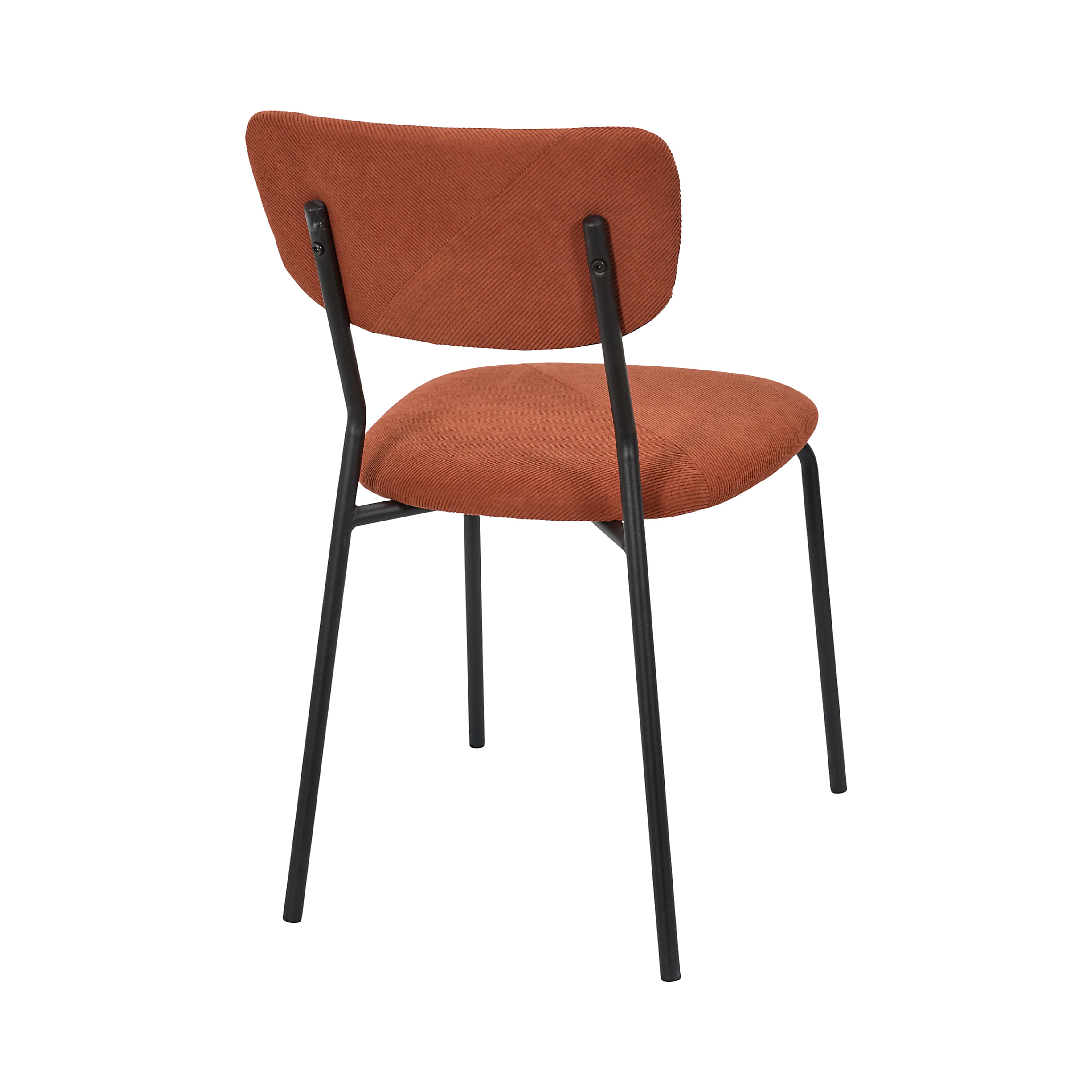 CHAISE COTELE JULES TERRACOTTA - LOT DE 4