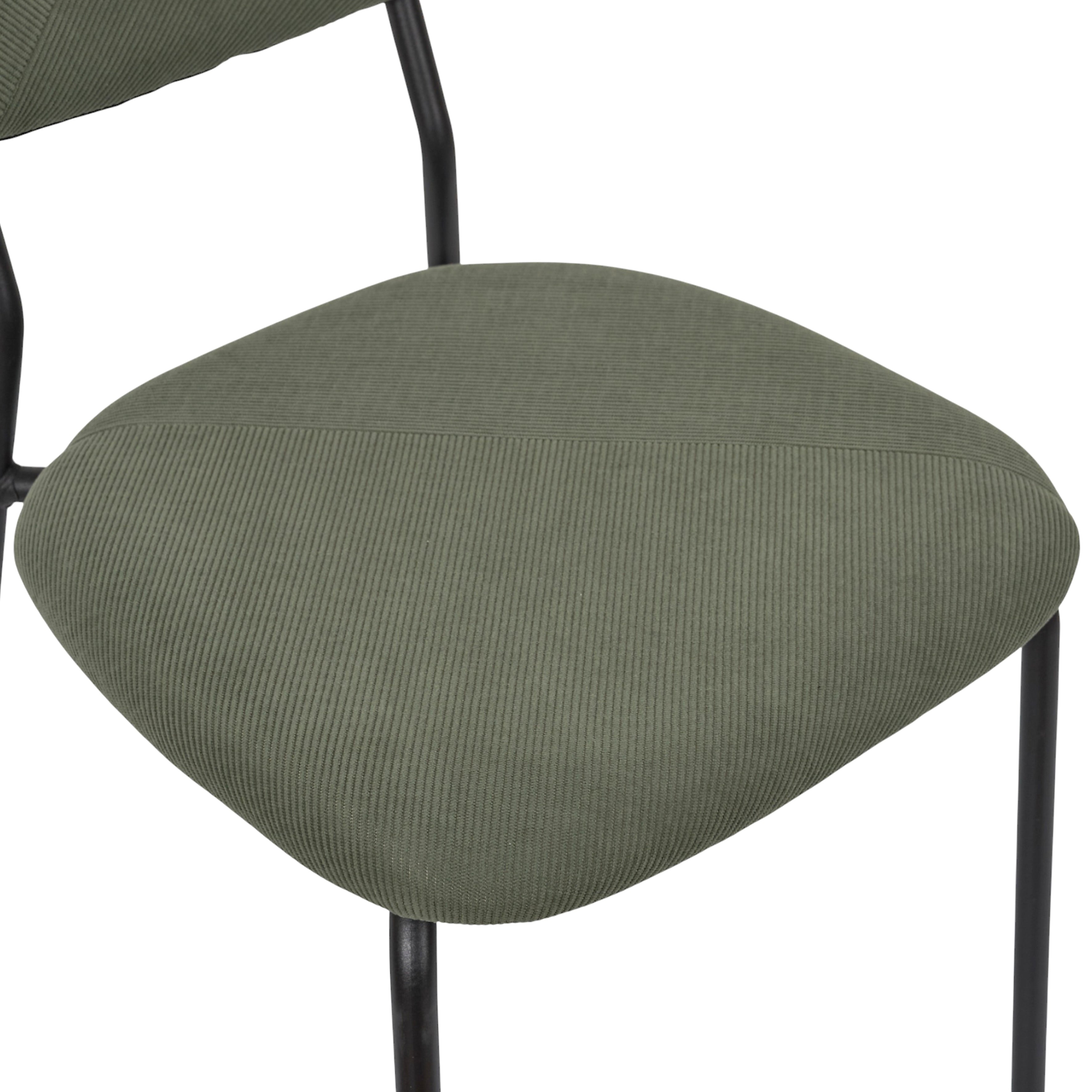 CHAISE COTELE JULES VERT - LOT DE 4