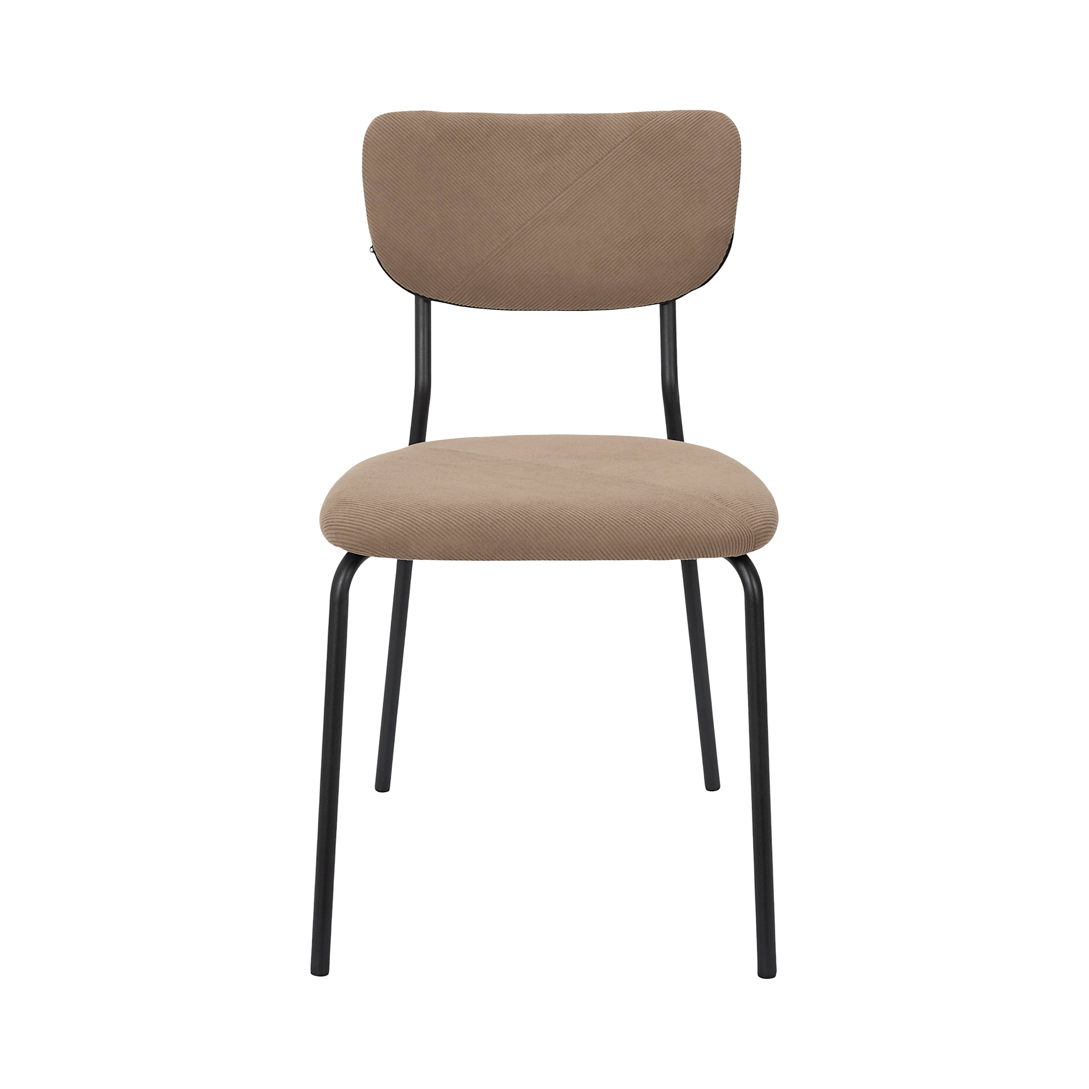 CHAISE COTELE JULES TAUPE - LOT DE 4