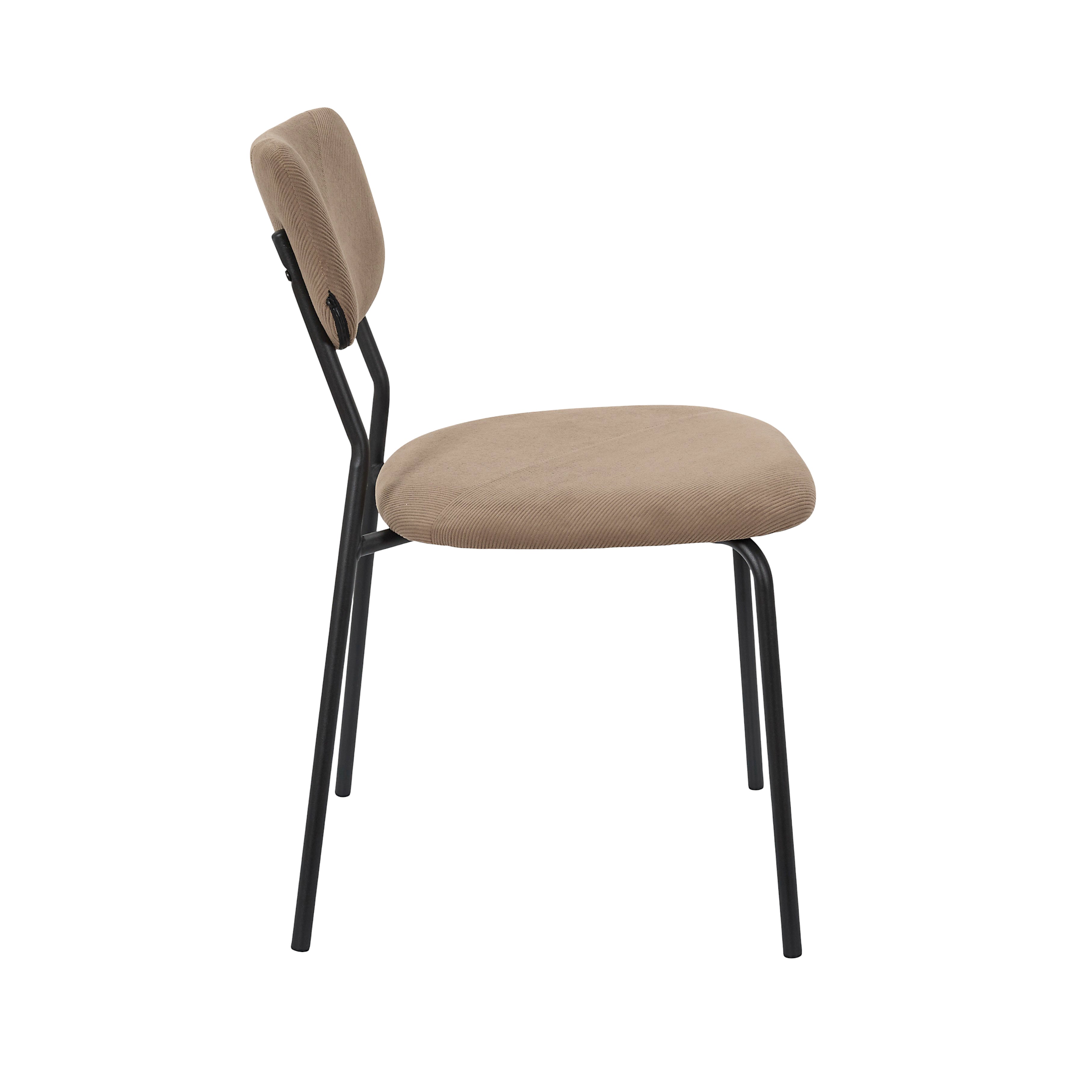 CHAISE COTELE JULES TAUPE - LOT DE 4