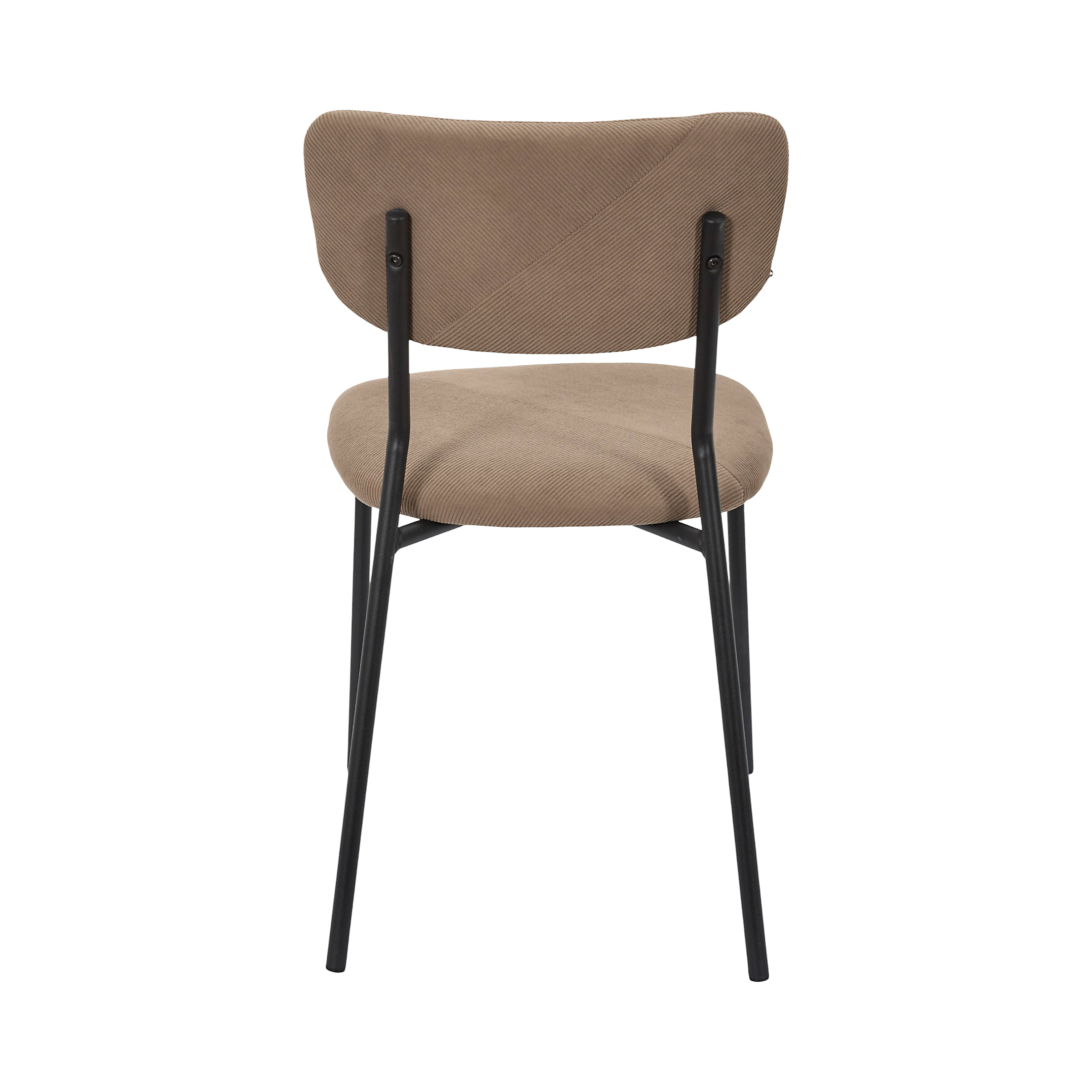 CHAISE COTELE JULES TAUPE - LOT DE 4