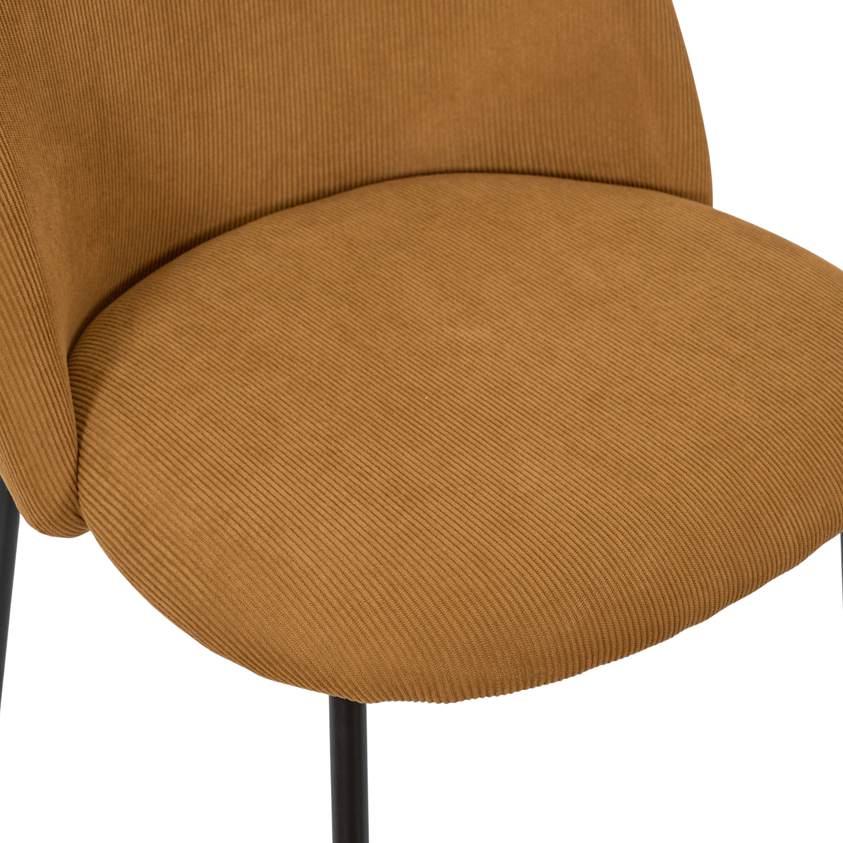 CHAISE COTELE DOSSIER ARCHE JULES JAUNE - LOT DE 4