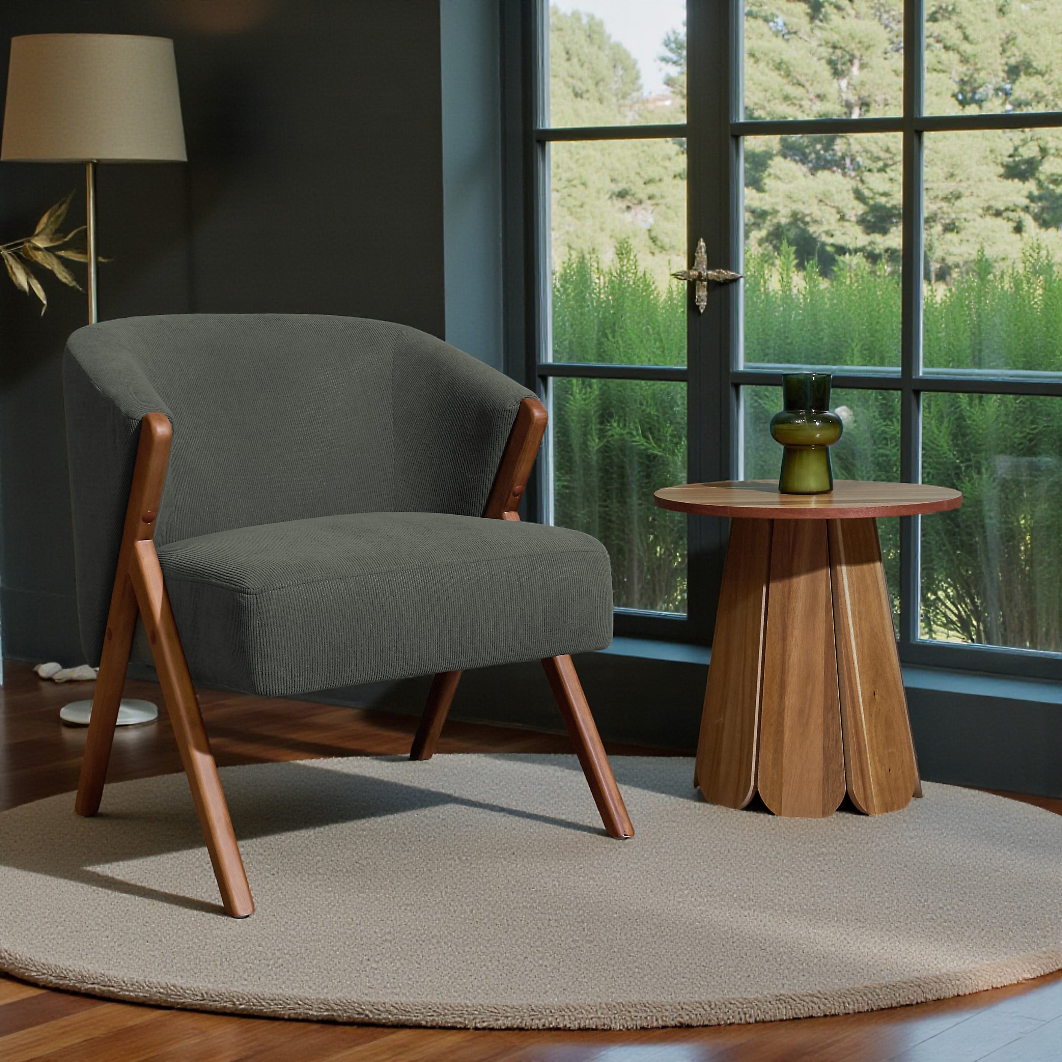 FAUTEUIL SALON COTELE JULES VERT