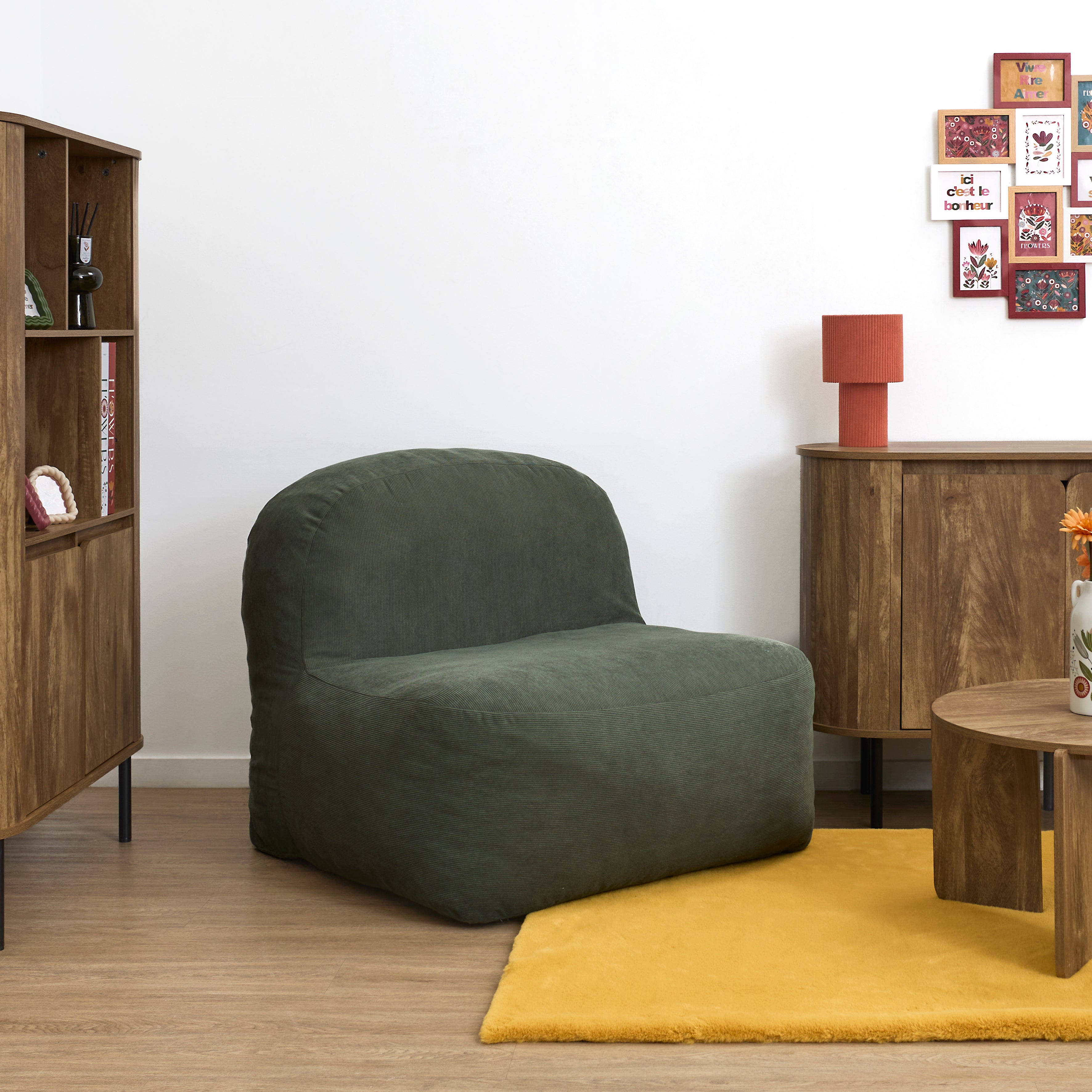 FAUTEUIL COMPRESSE COTELE JULES VERT