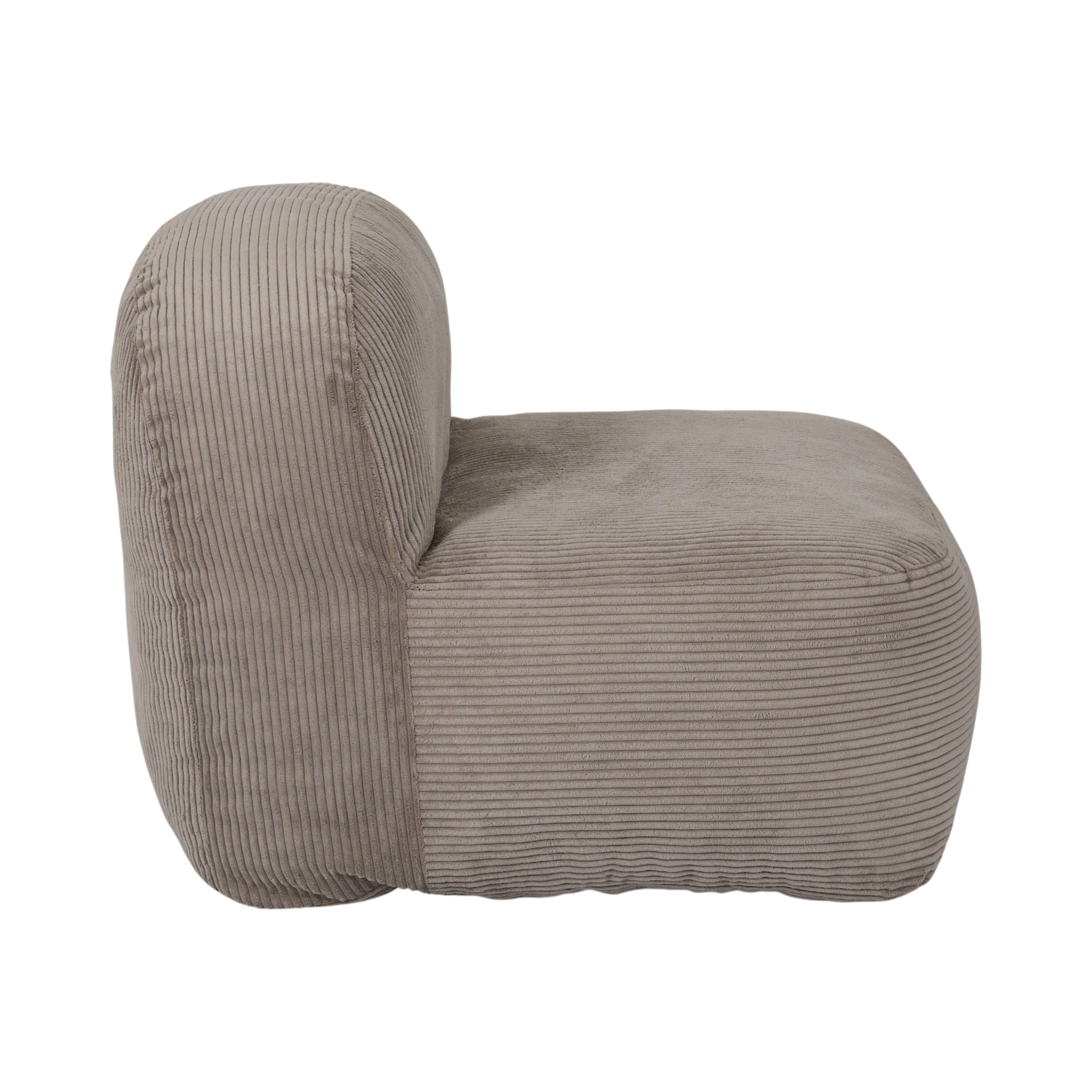 FAUTEUIL COMPRESSE COTELE SCOTT TAUPE