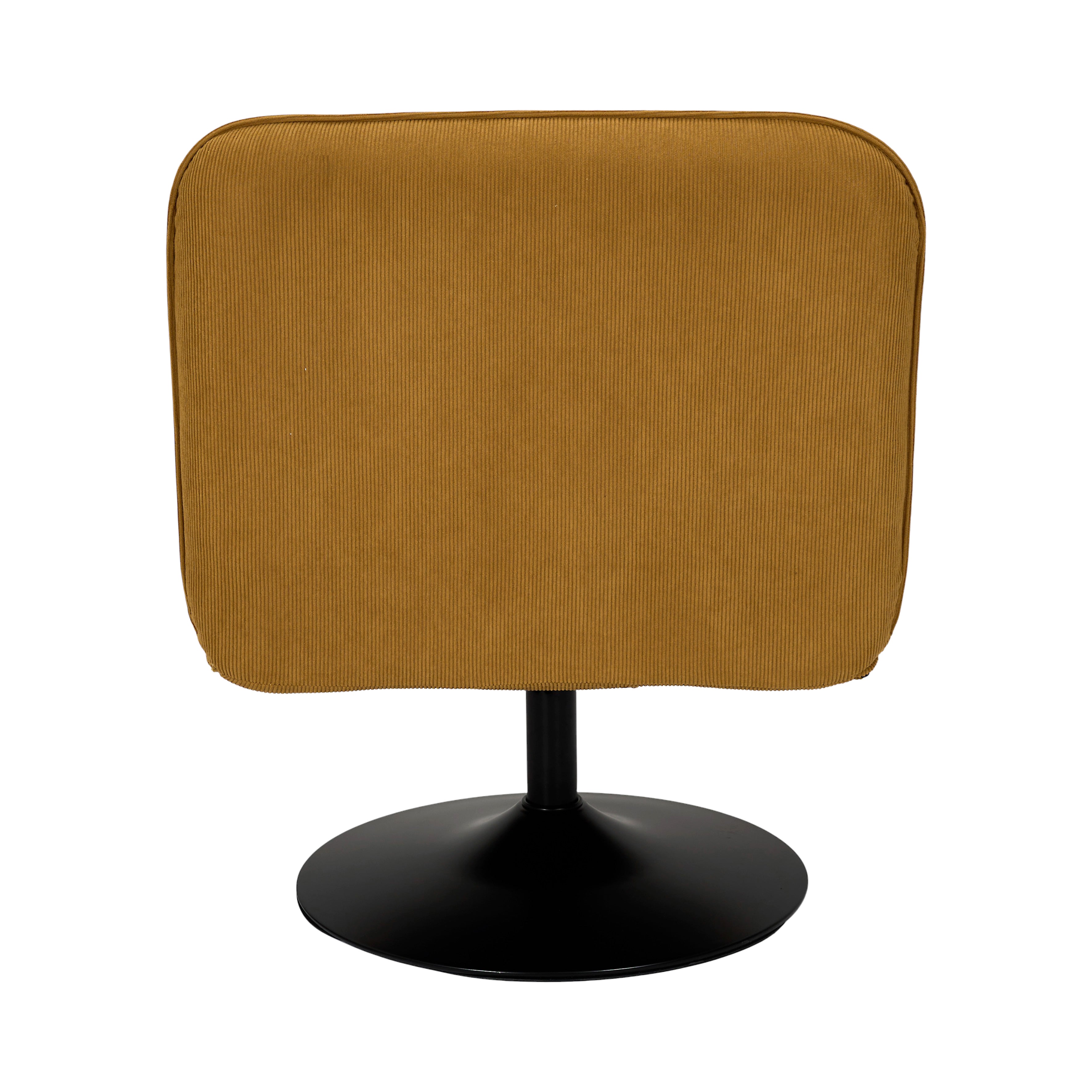 FAUTEUIL SALON PIVOTANT JULES JAUNE