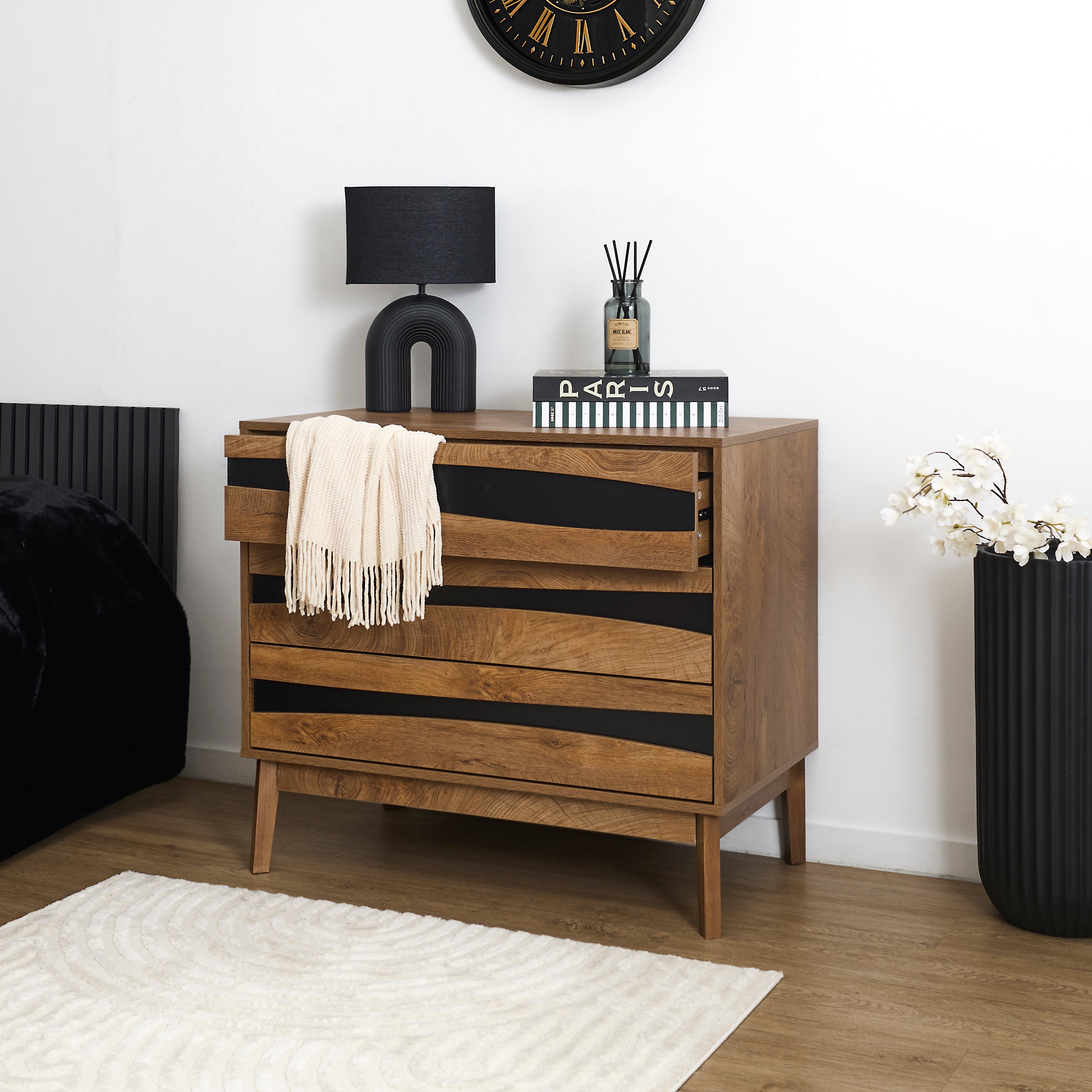 COMMODE 3 TIROIRS FOREST