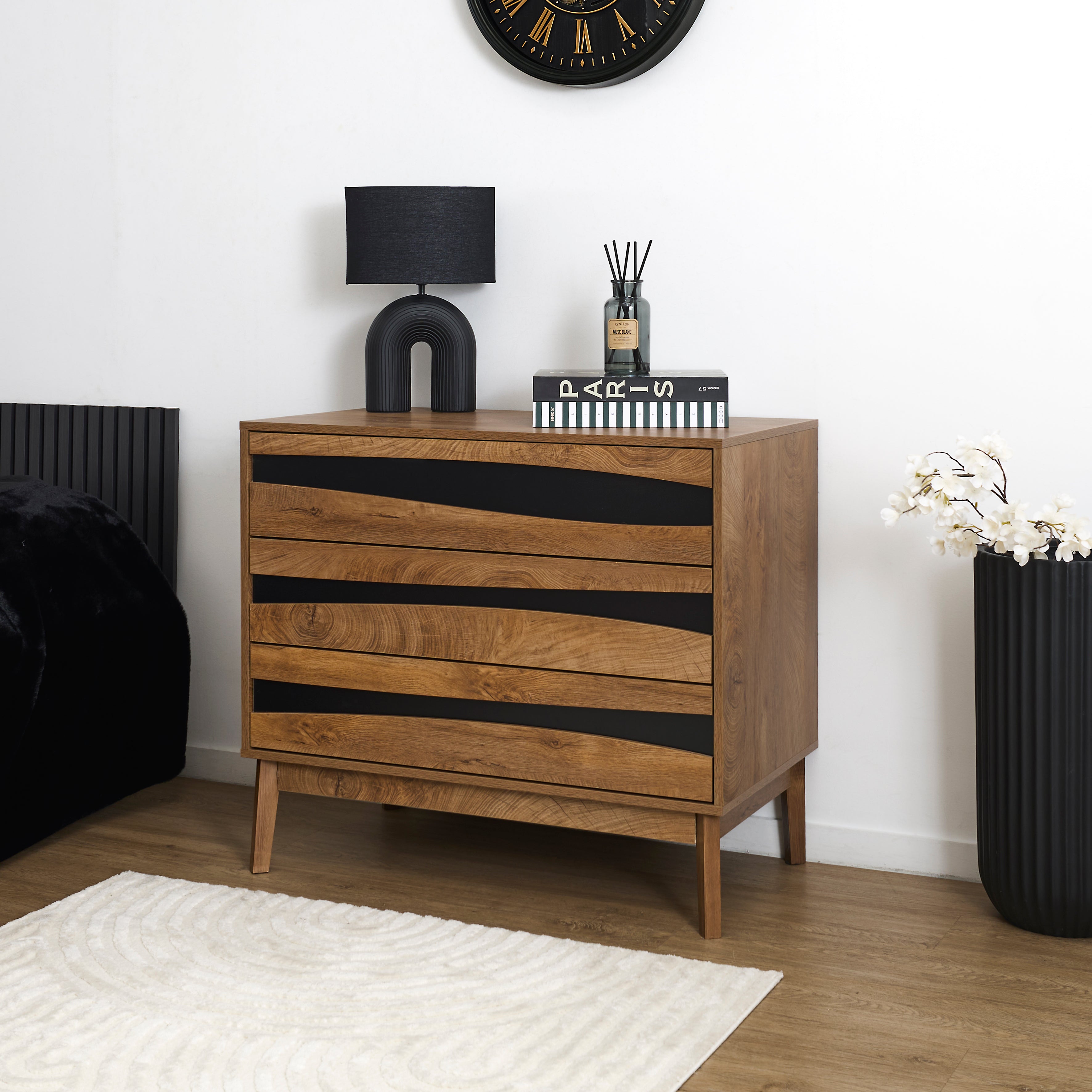 COMMODE 3 TIROIRS FOREST