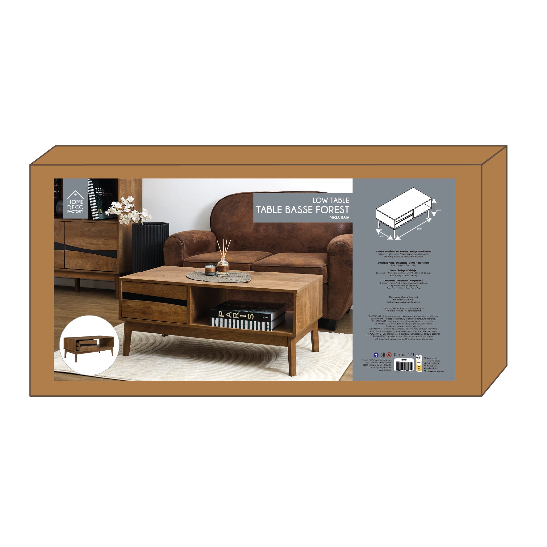 TABLE BASSE FOREST