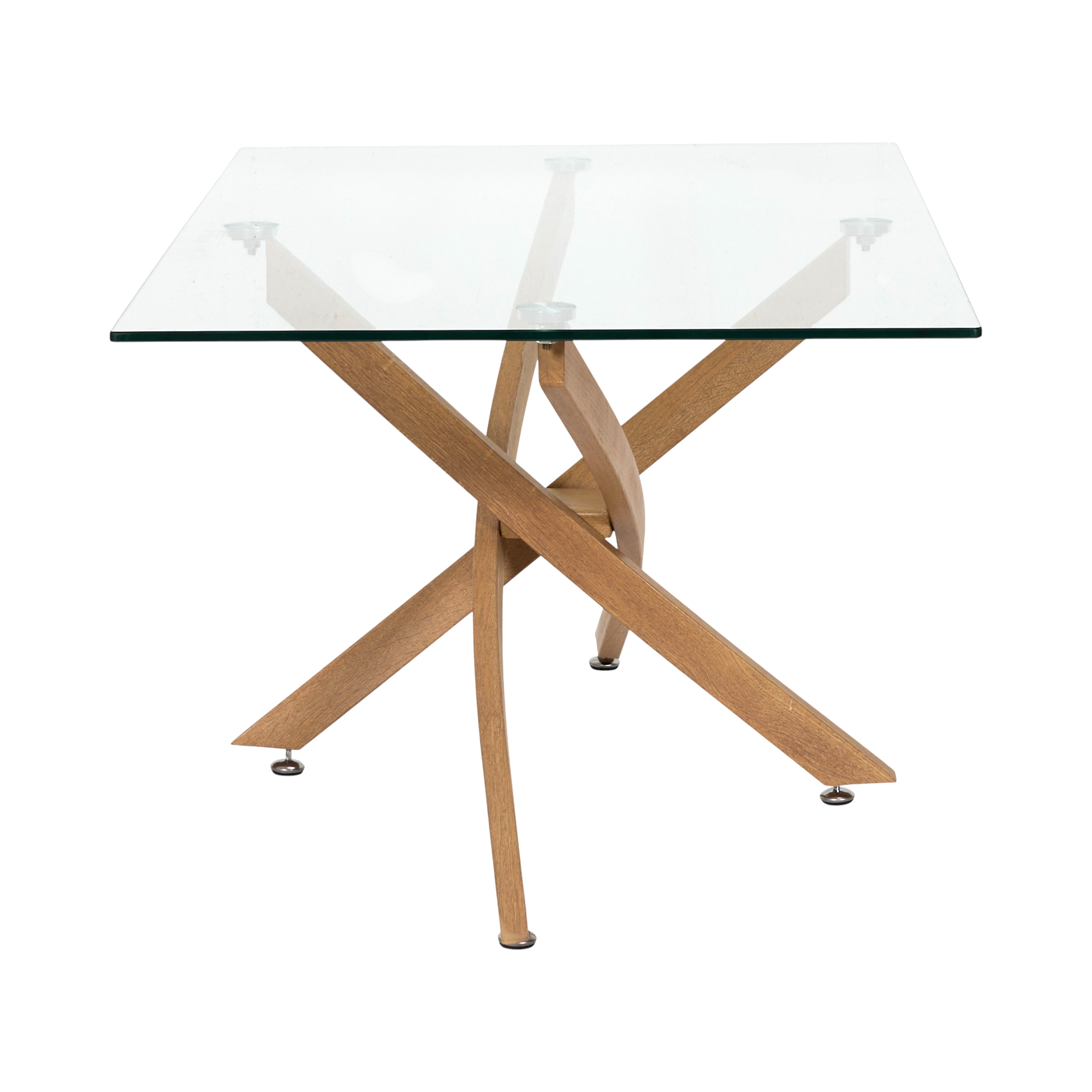 TABLE BASSE EN VERRE HERITAGE 100X60CM