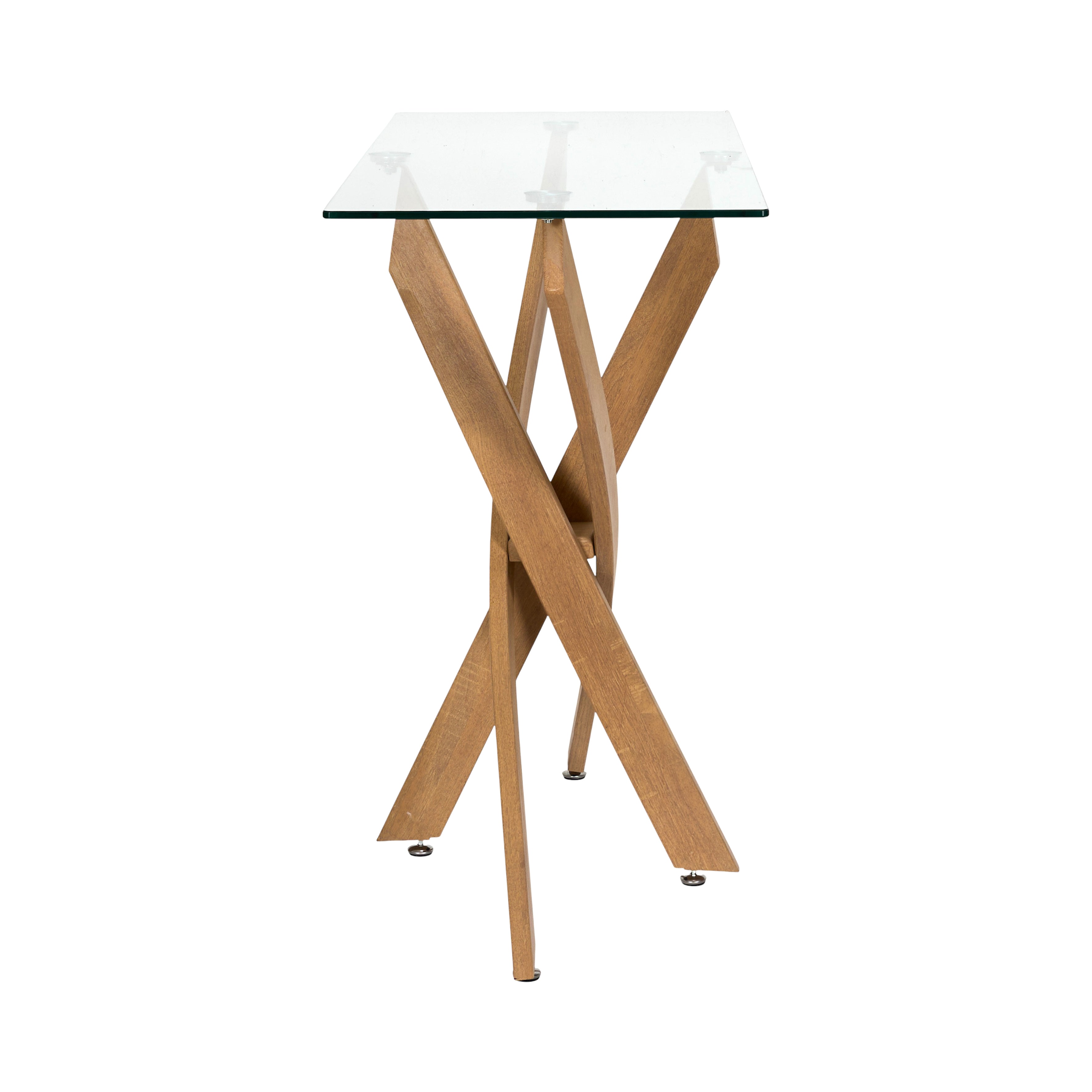 CONSOLE EN VERRE HERITAGE 100X40CM