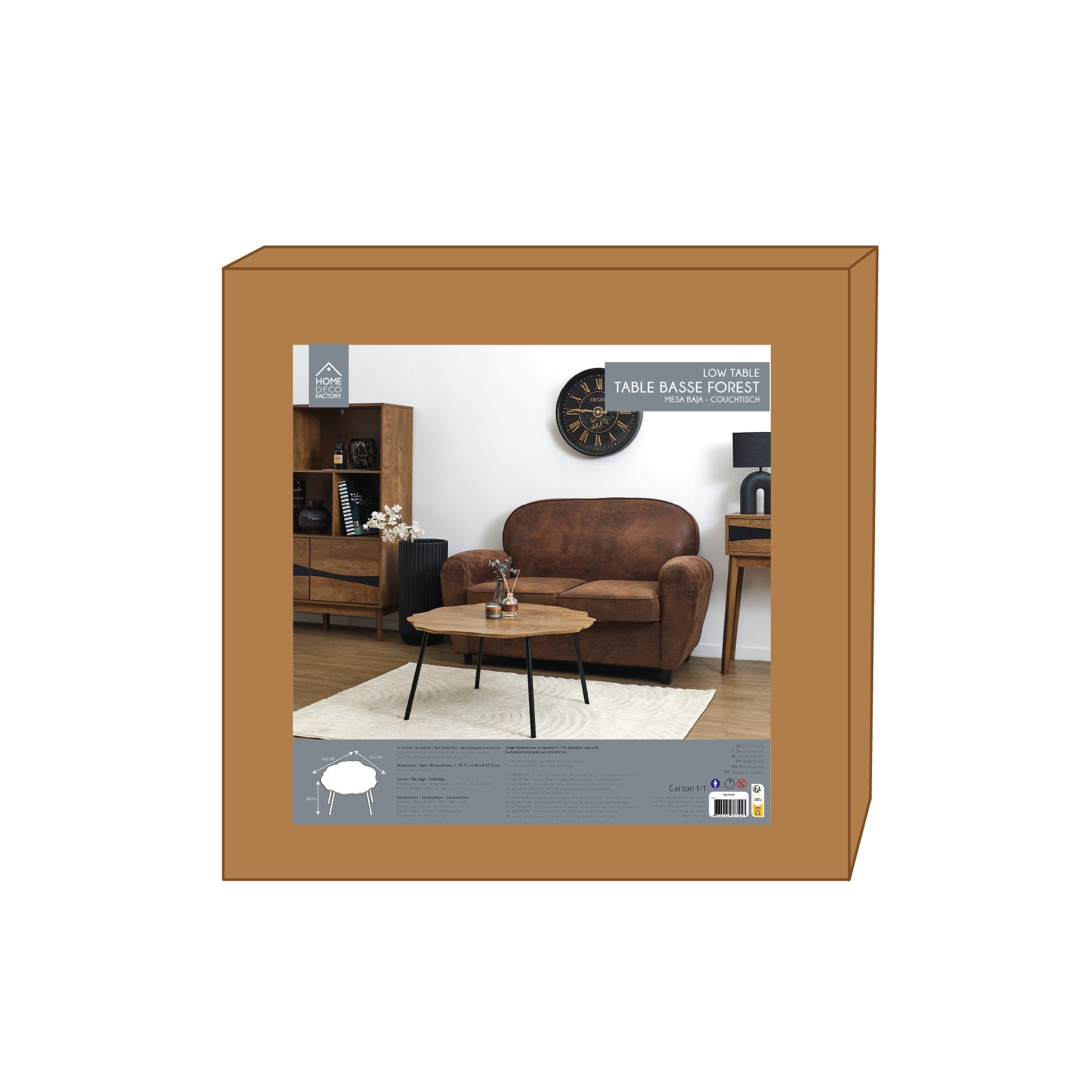 TABLE BASSE FOREST D77CM