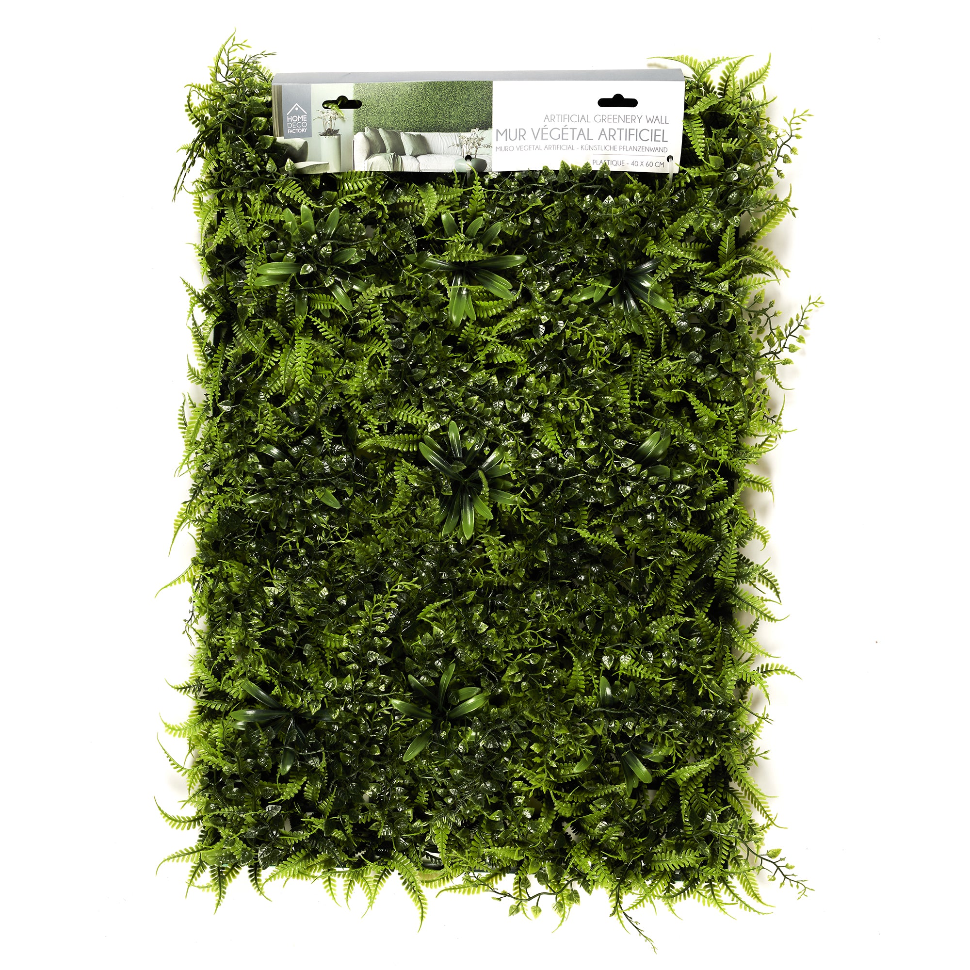 MUR VEGETAL ARTIFICIEL 60X40CM