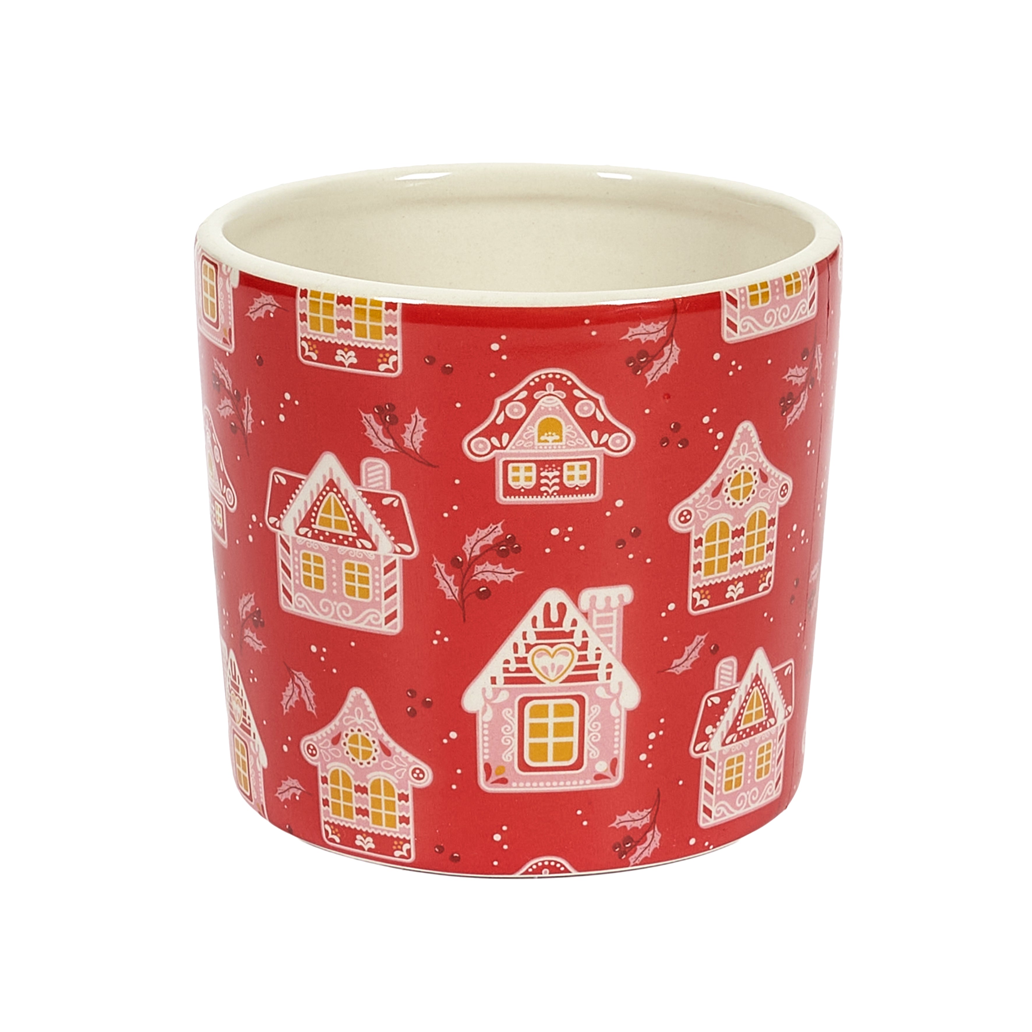 CACHE POT DIA 9CM NOEL