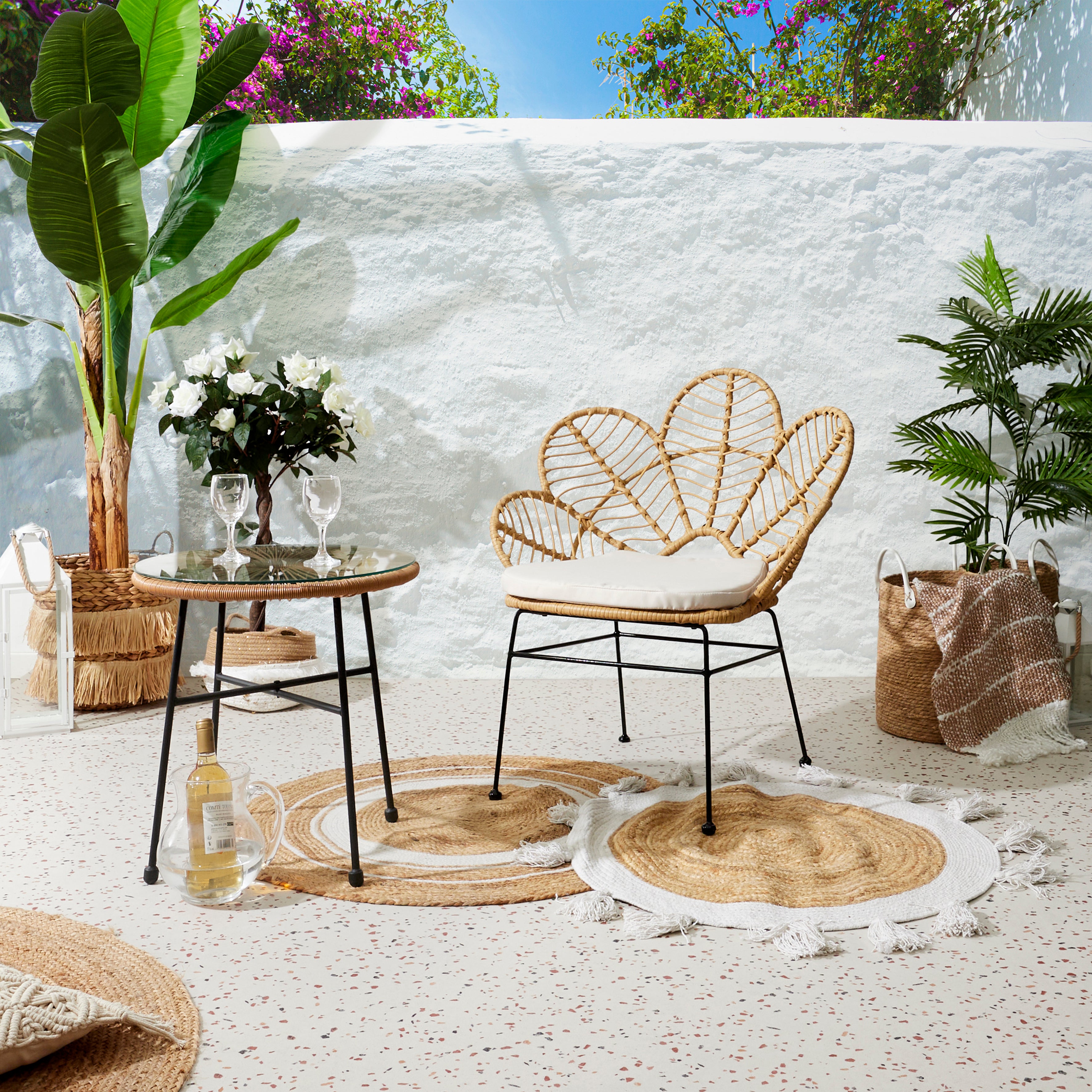 FAUTEUIL HONOLULU - LOT DE 2