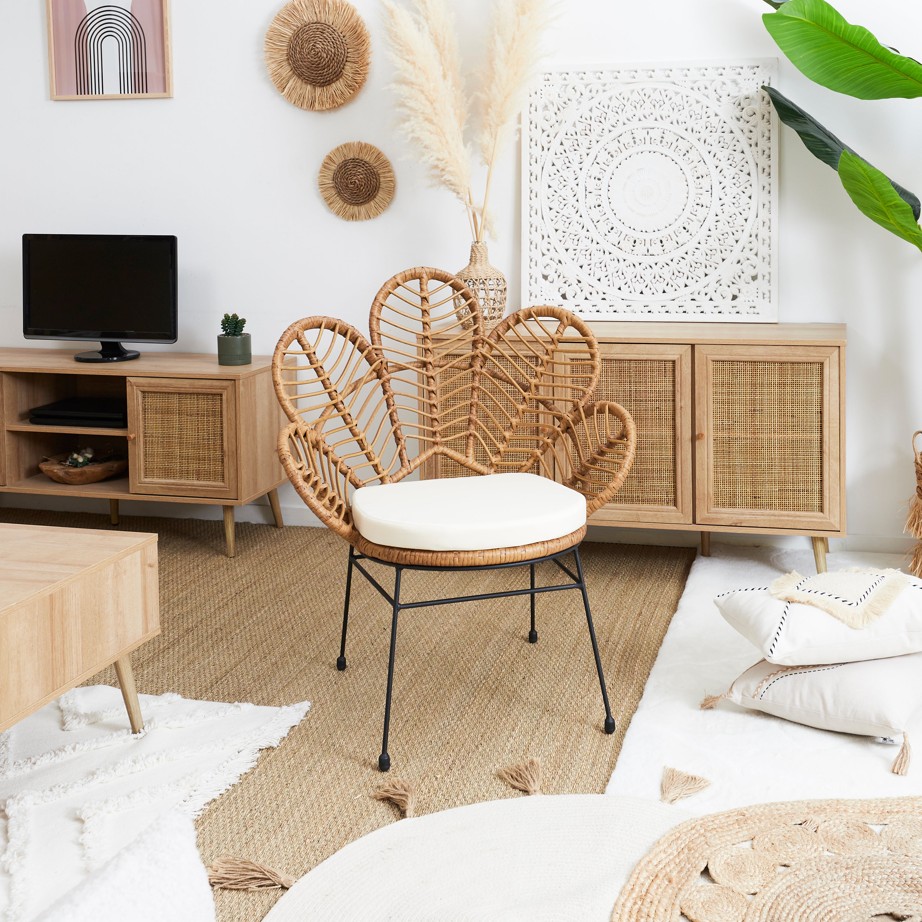 FAUTEUIL HONOLULU - LOT DE 2
