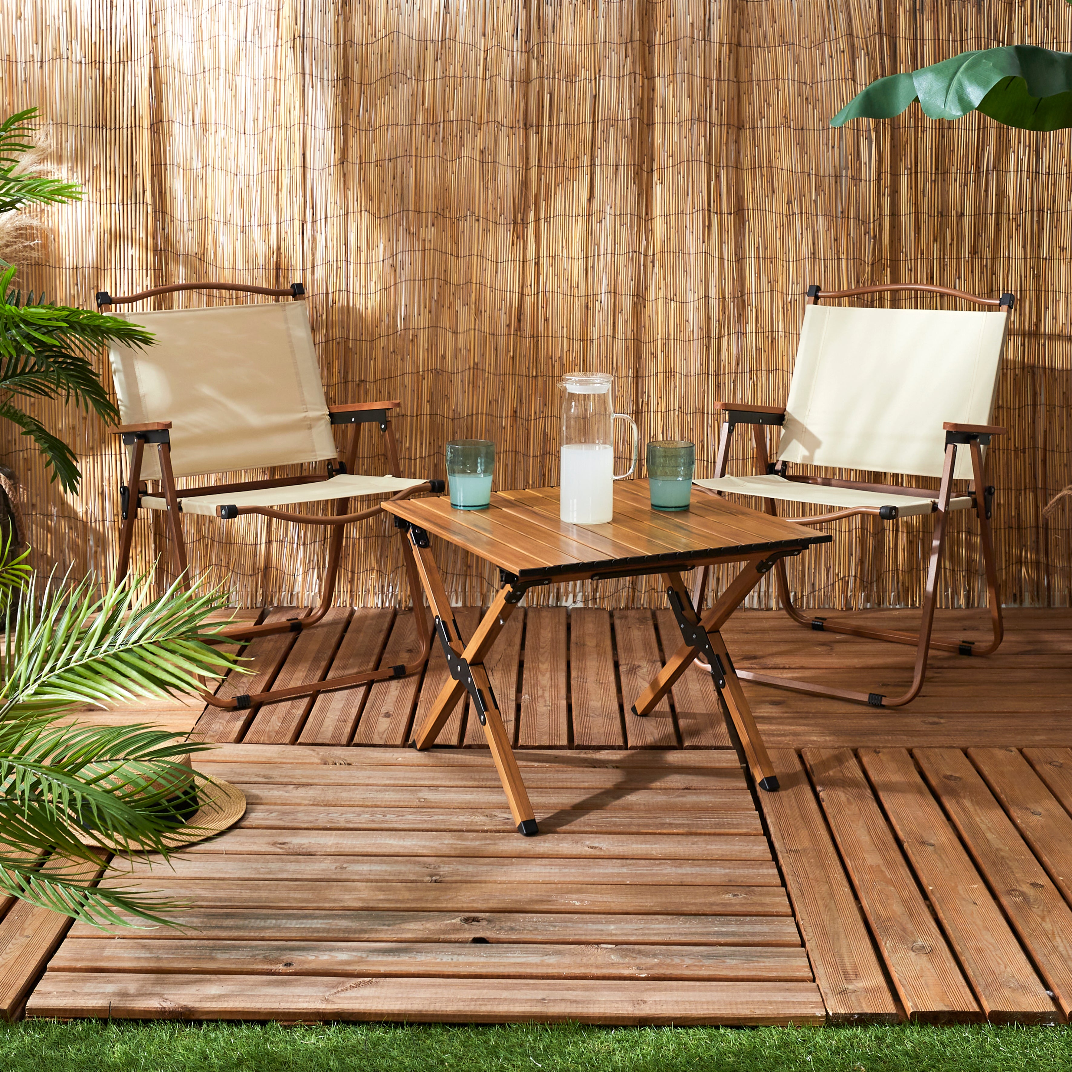 CHAISE CAMPING MARIPOSA BEIGE