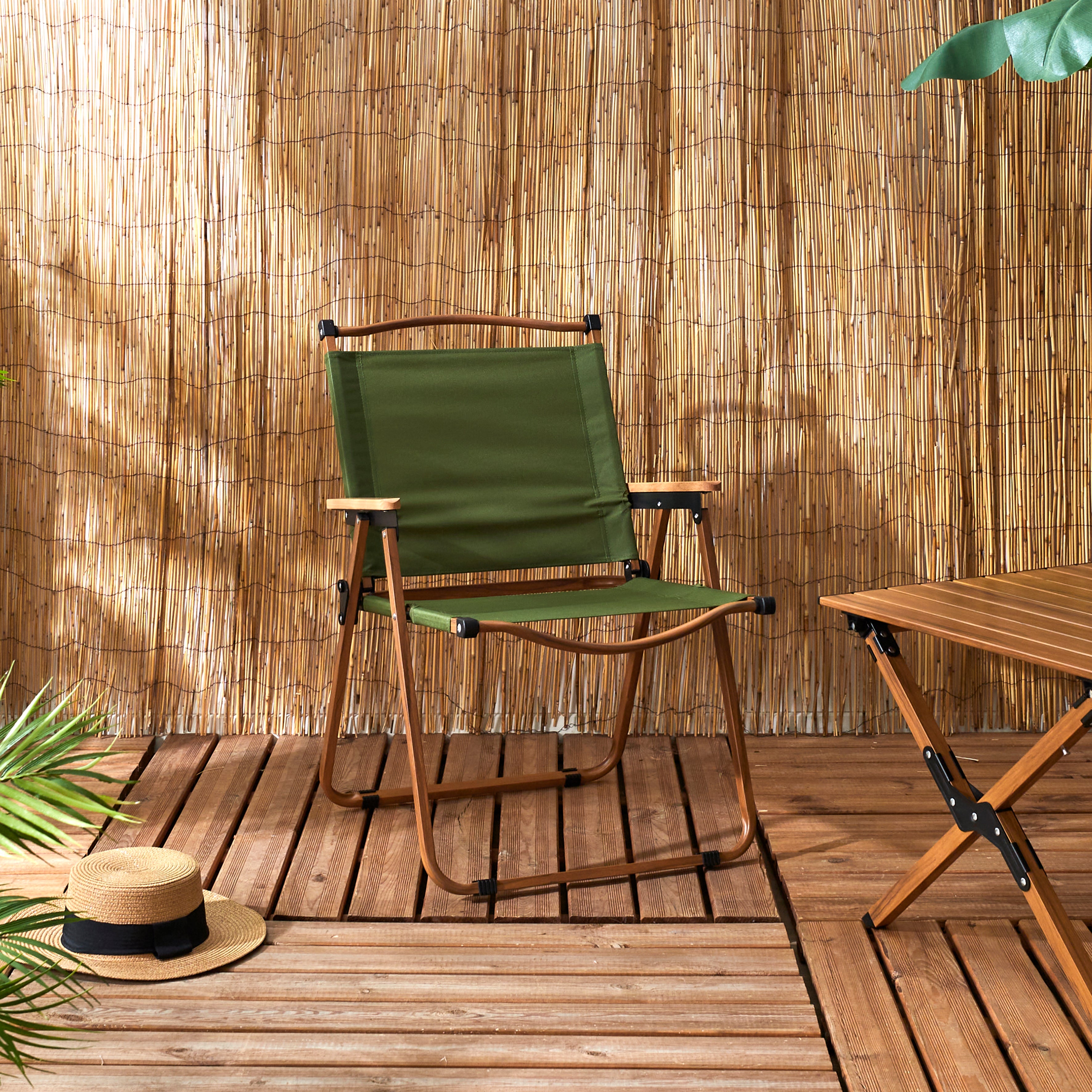 CHAISE CAMPING MARIPOSA VERT