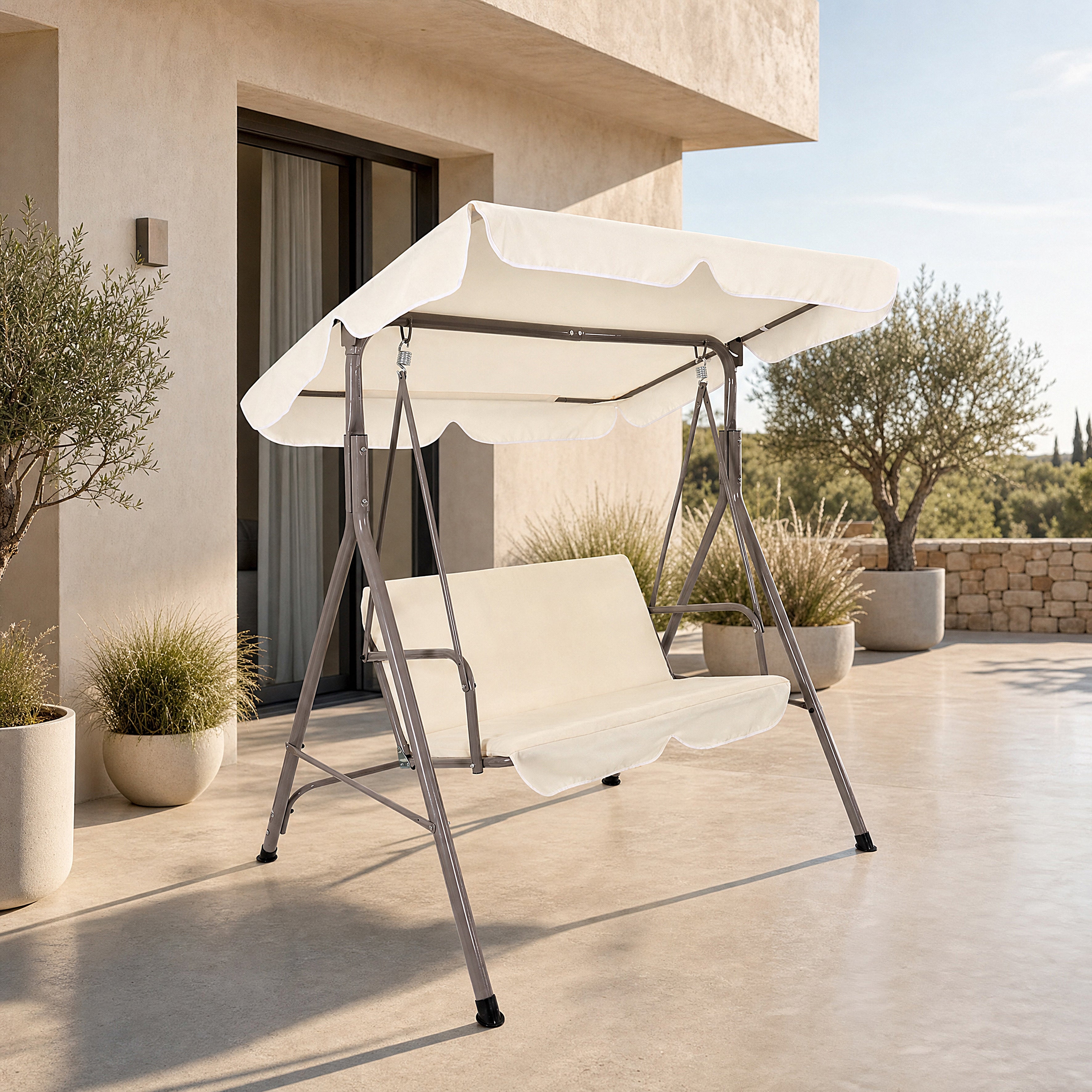 BALANCELLE SORIA BEIGE 140CM
